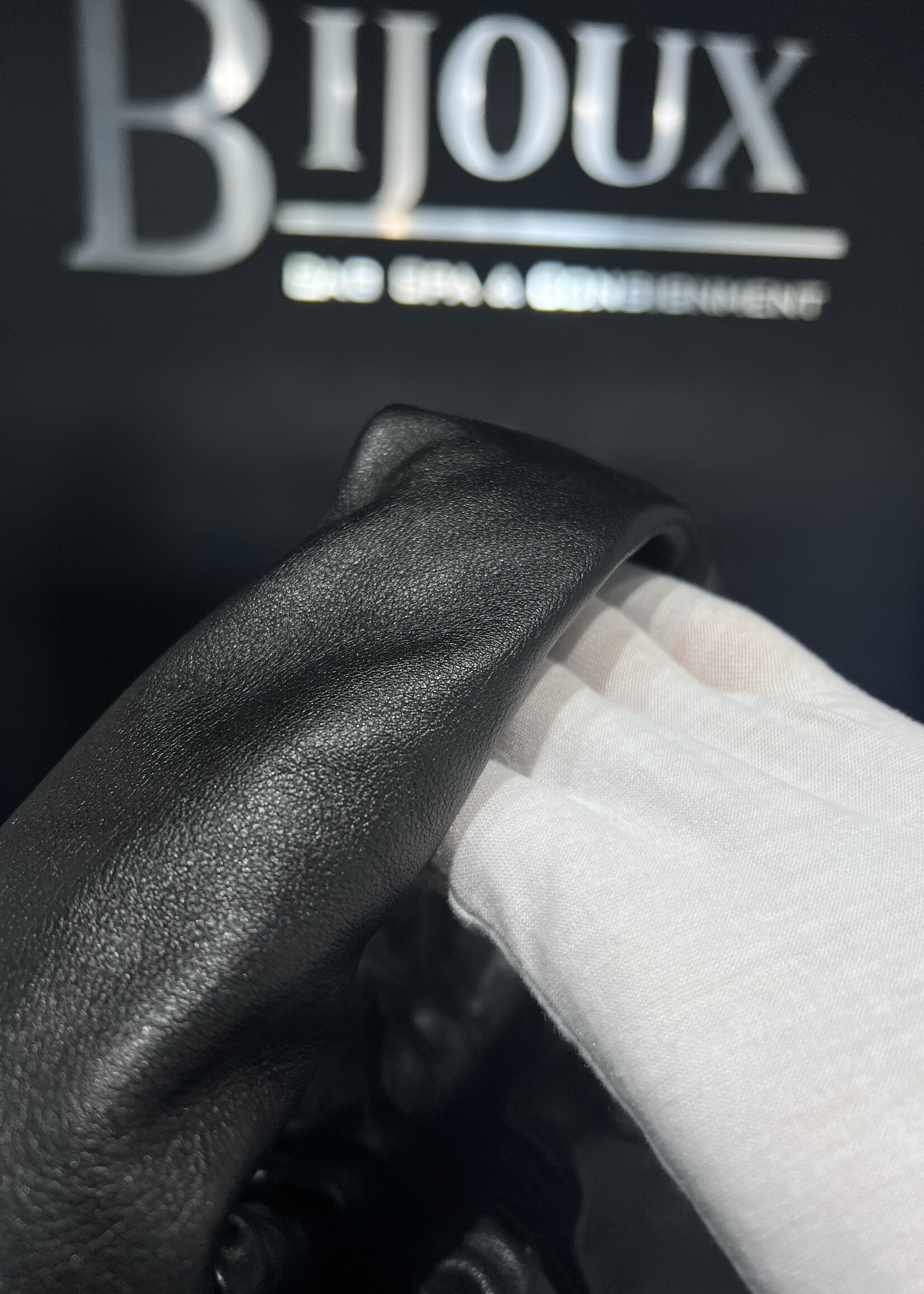 Bottega Veneta SOLD- Bottega Venetta Black Shoulder Pouch