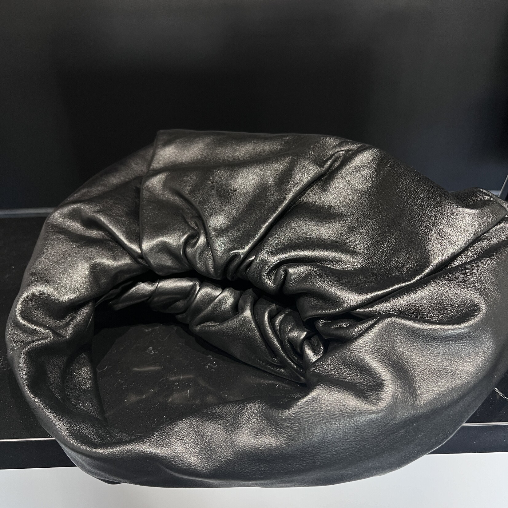 Bottega Veneta SOLD- Bottega Venetta Black Shoulder Pouch