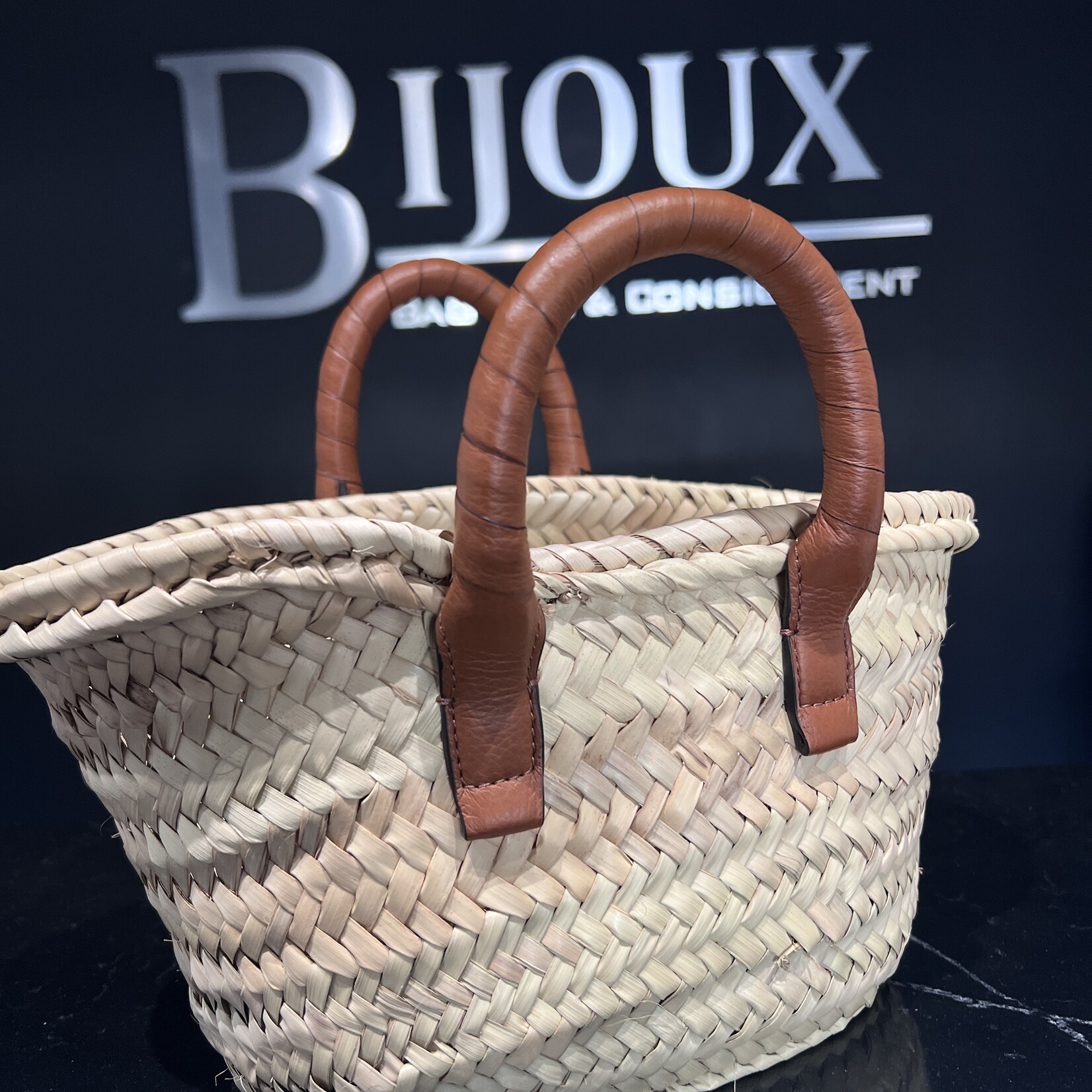 Chloe Chloe Mini Raffia Tote