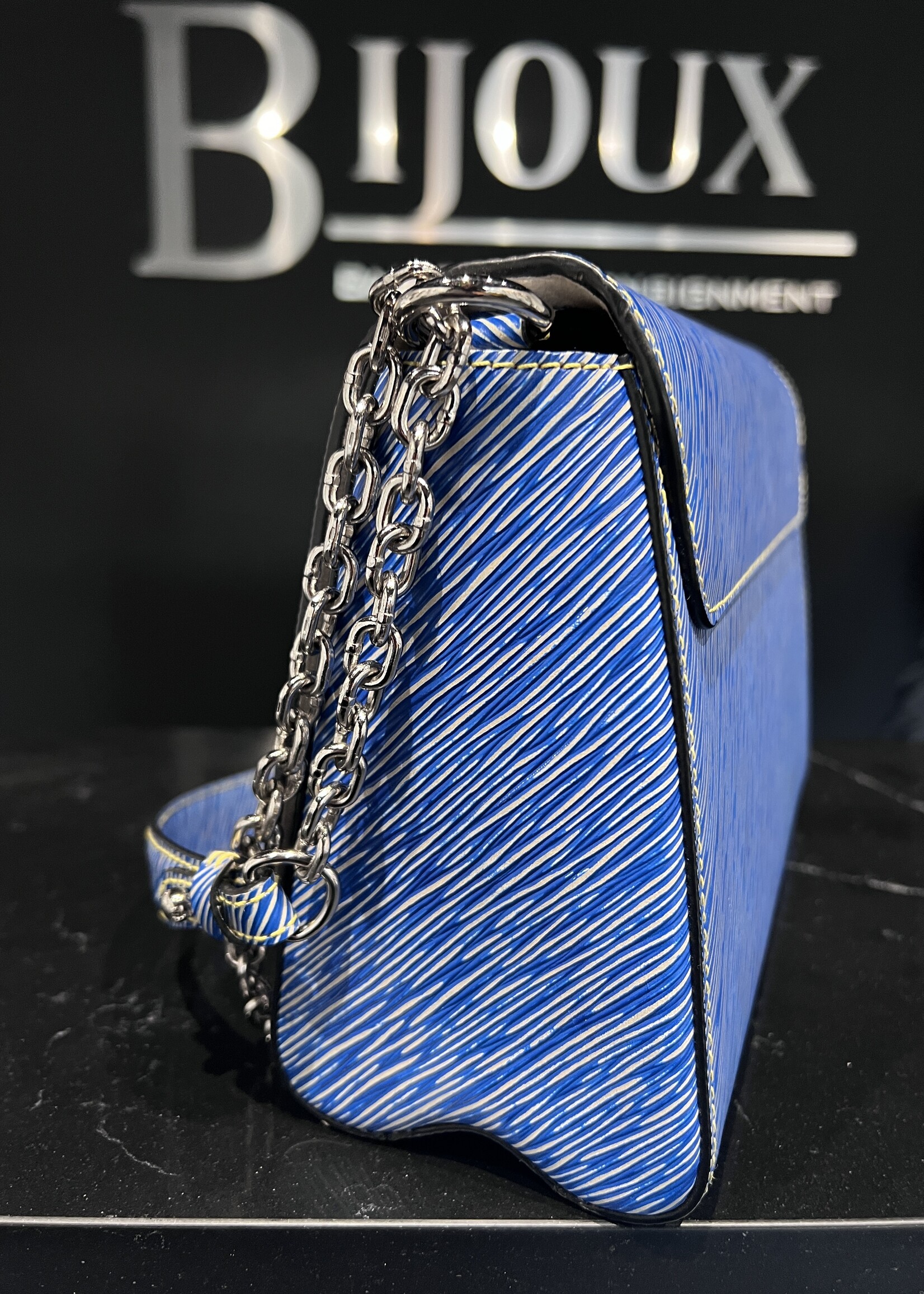 Louis Vuitton SOLD- Louis Vuitton Blue Twist MM