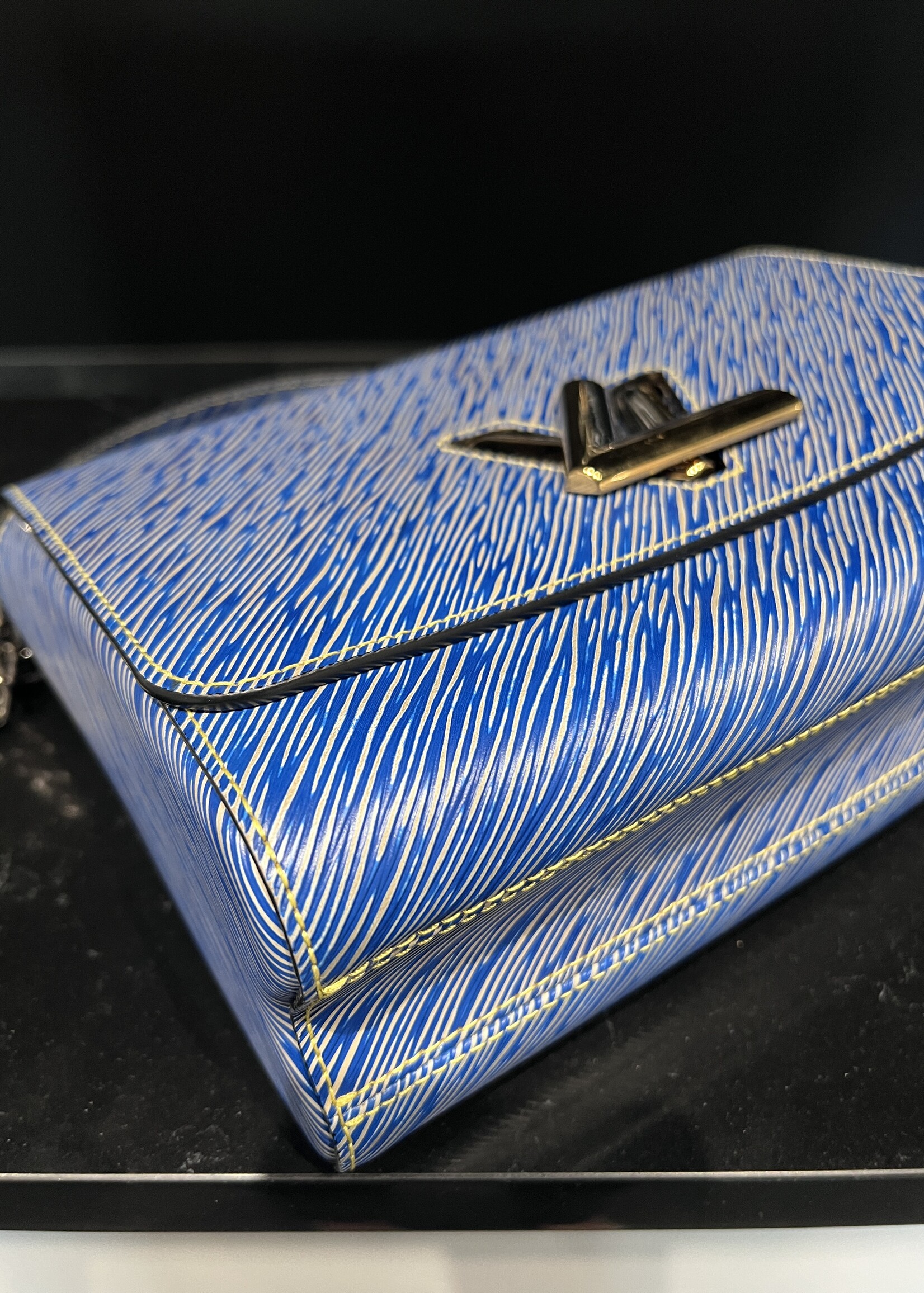 Louis Vuitton SOLD- Louis Vuitton Blue Twist MM