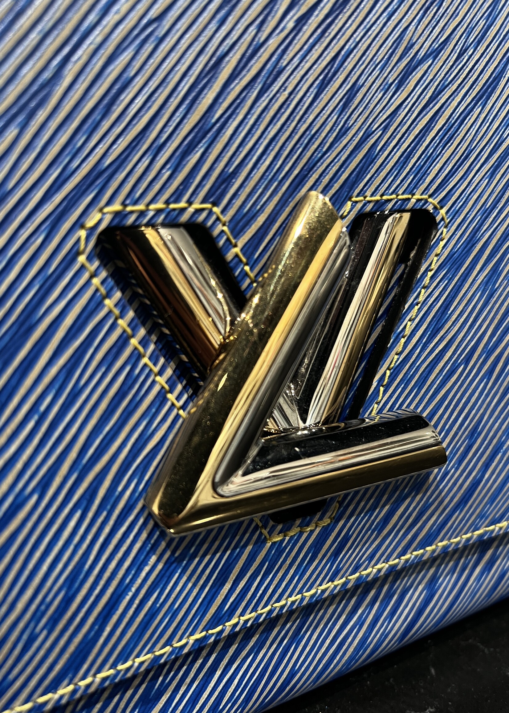 Louis Vuitton SOLD- Louis Vuitton Blue Twist MM