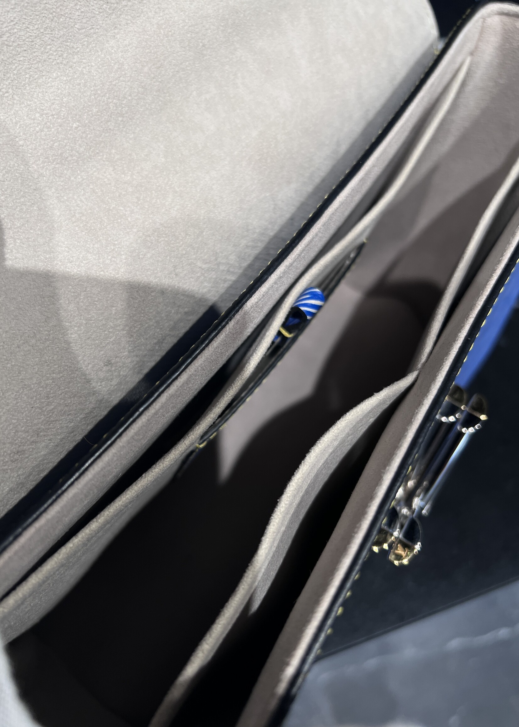 Louis Vuitton SOLD- Louis Vuitton Blue Twist MM