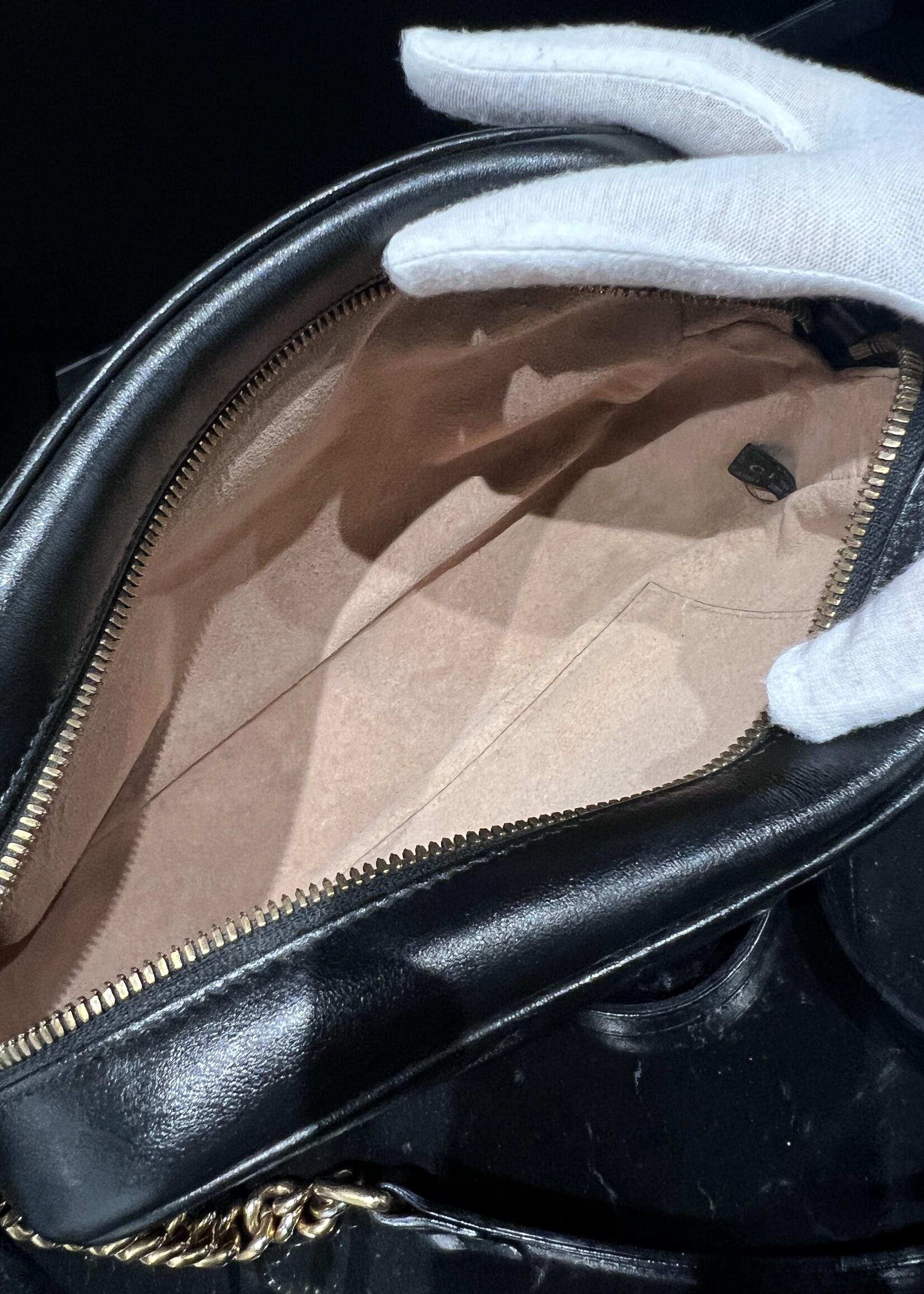 Gucci SOLD- Gucci Black Marmont Crossbody Bag