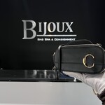 Chloe SOLD - Chloe C Crossbody Black GHW