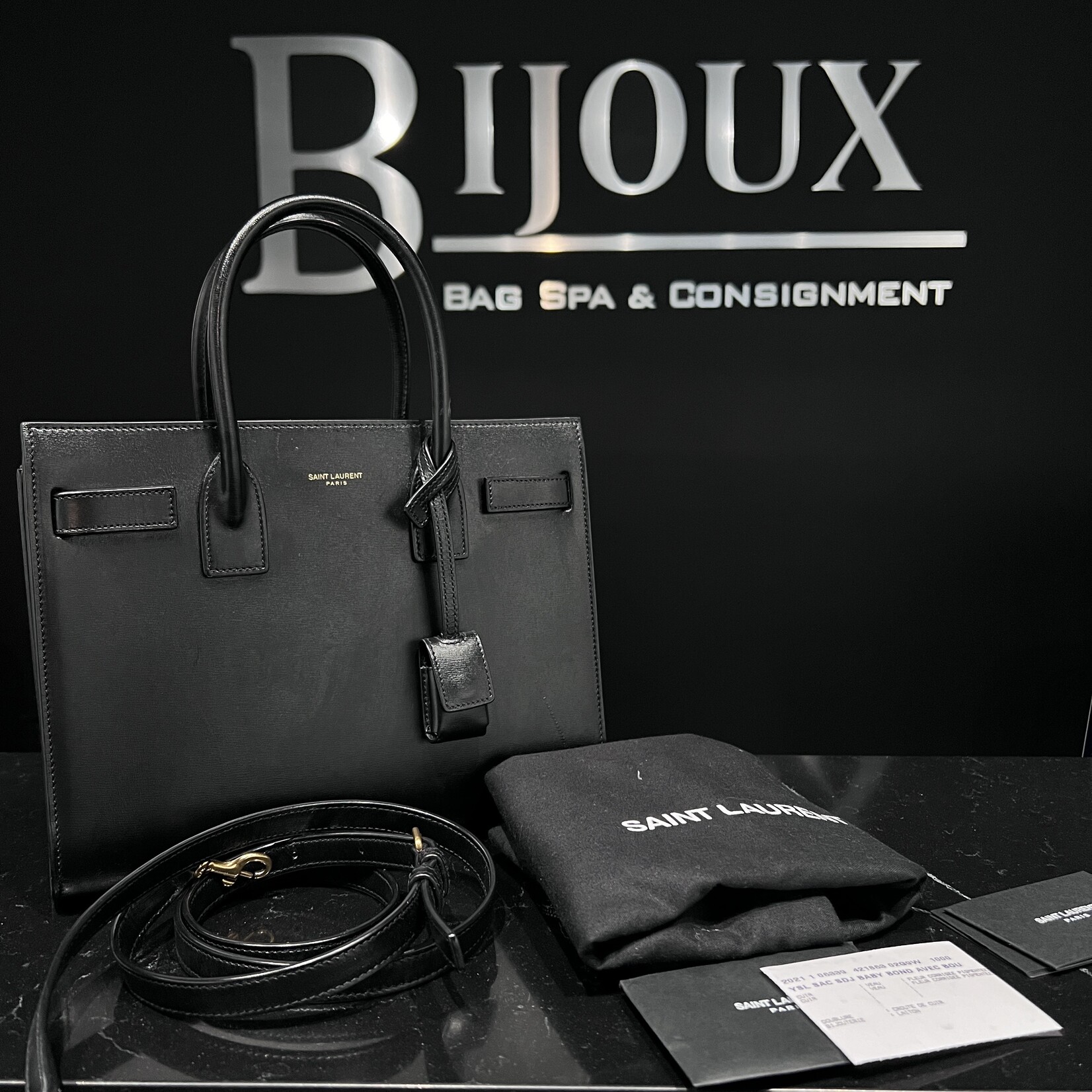 Saint Laurent SOLD- Saint Laurent Sac de Jour Baby