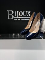 Prada SOLD - Prada Patent Navy Heels 39