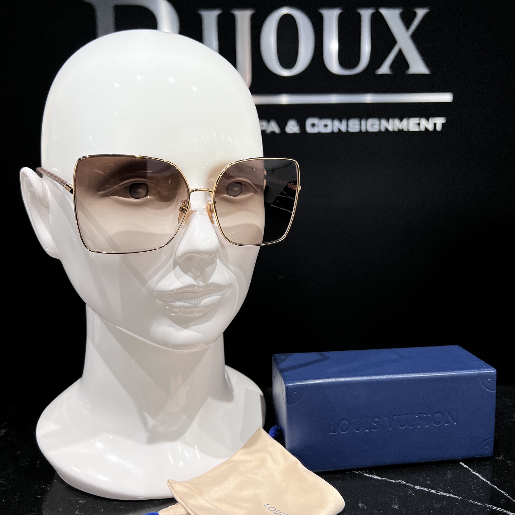 Louis Vuitton Louis Vuitton First Metal Square Sunglasses