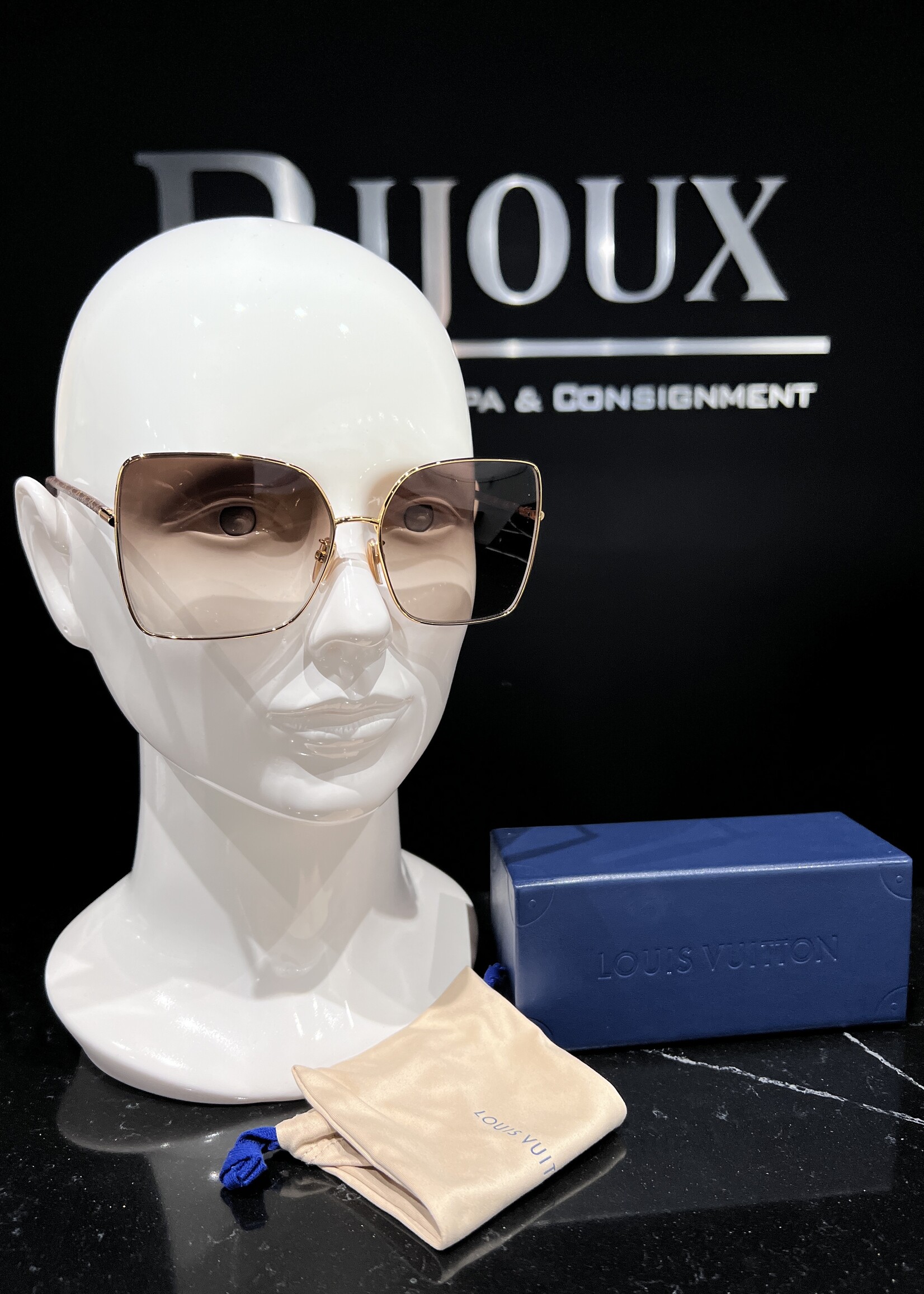 Louis Vuitton Louis Vuitton First Metal Square Sunglasses