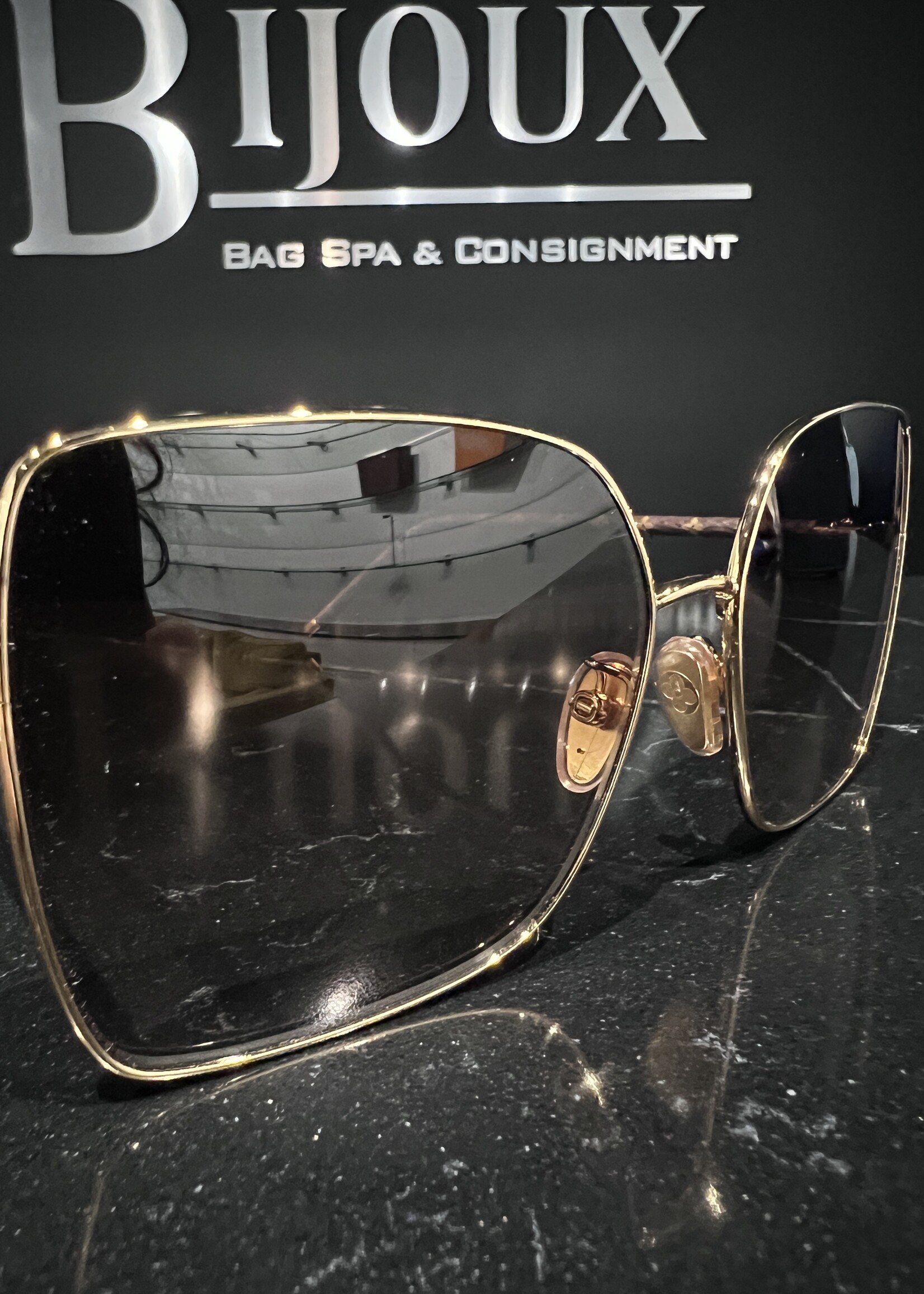 Louis Vuitton SOLD - Louis Vuitton First Metal Square Sunglasses