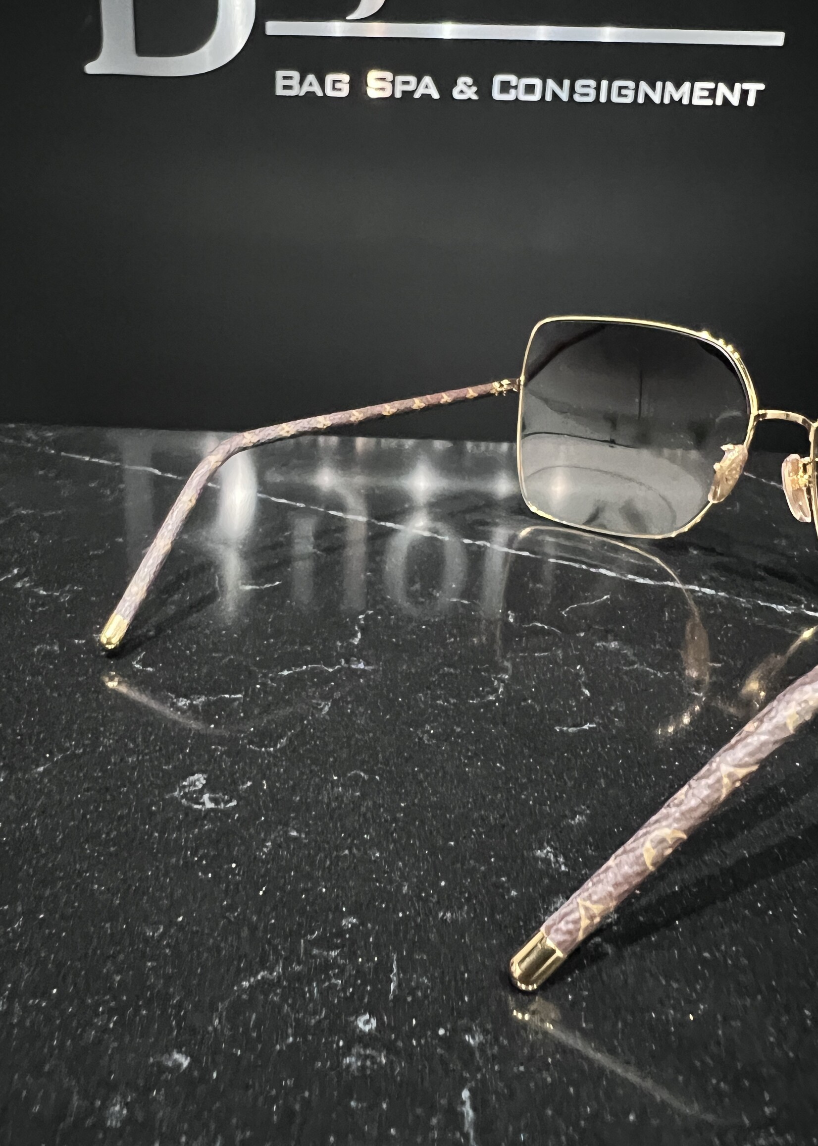 Louis Vuitton Louis Vuitton First Metal Square Sunglasses