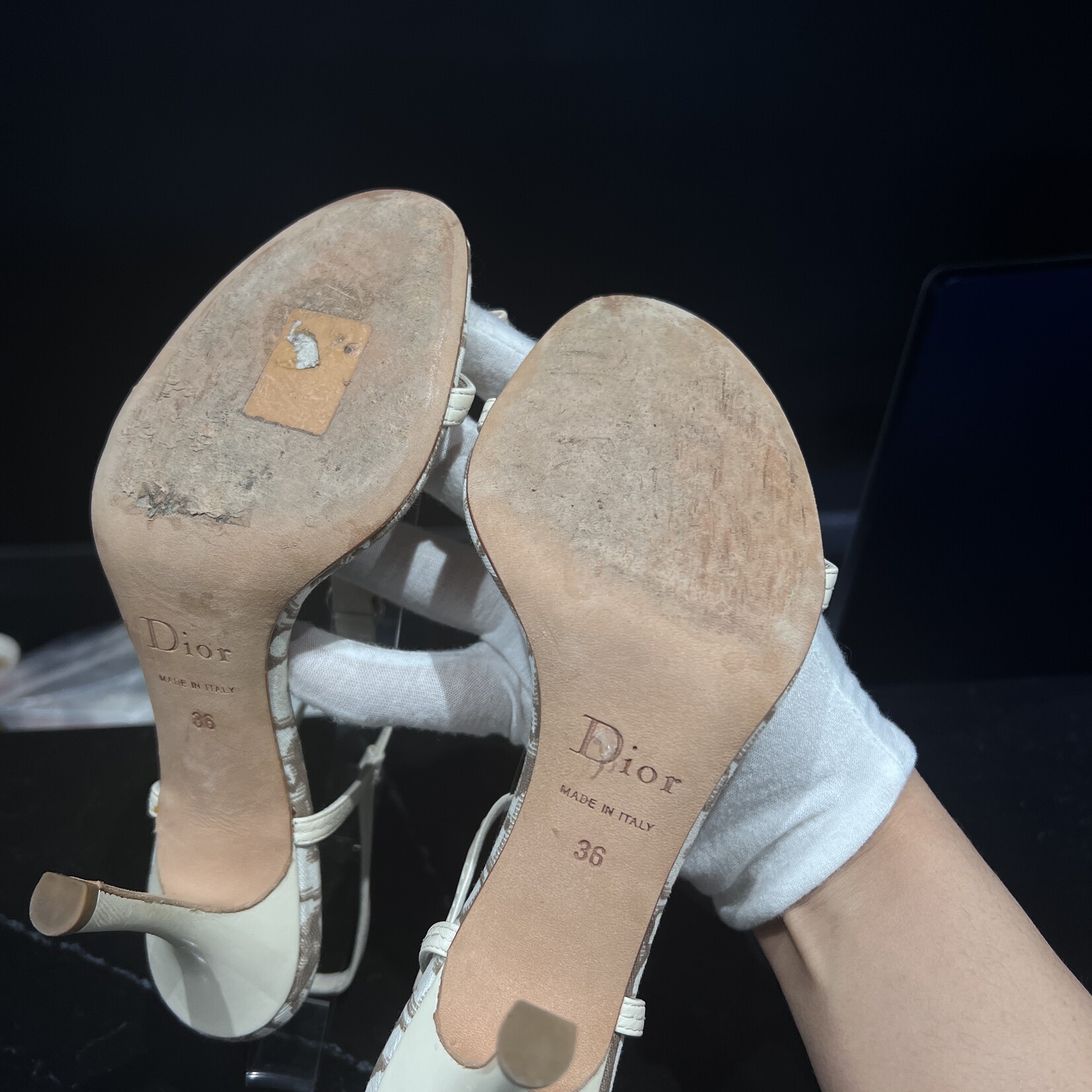 Christian Dior SOLD - Dior Logo Heels 36