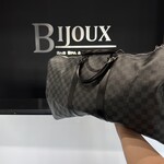 Louis Vuitton SOLD - Louis Vuitton Keepall 55 Bandouliere Damier Ebene