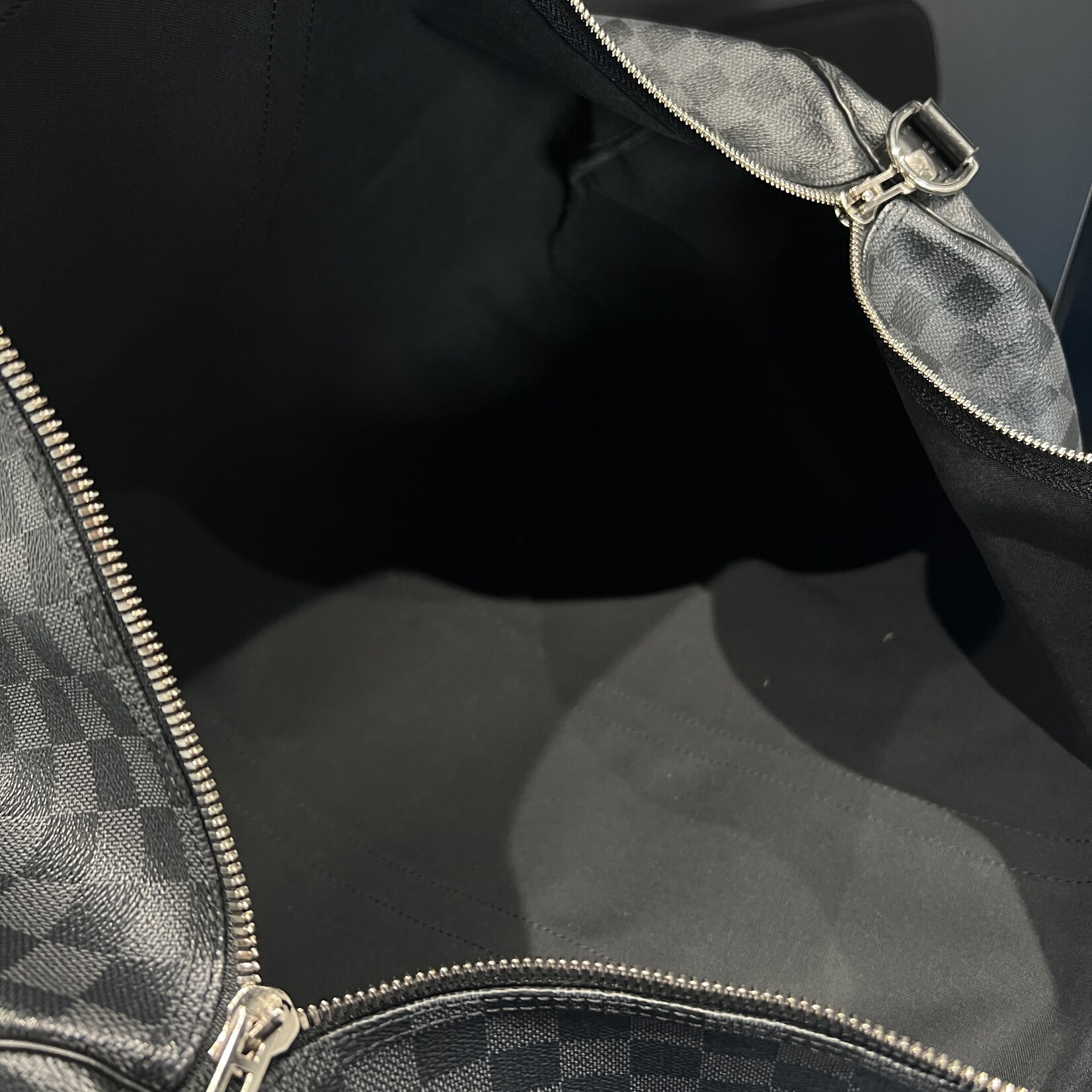 Louis Vuitton SOLD- Louis Vuitton Keepall 55 Bandouliere Damier Ebene