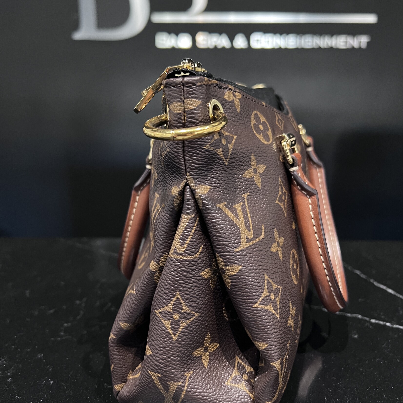 Louis Vuitton SOLD- Louis Vuitton Black Pallas BB