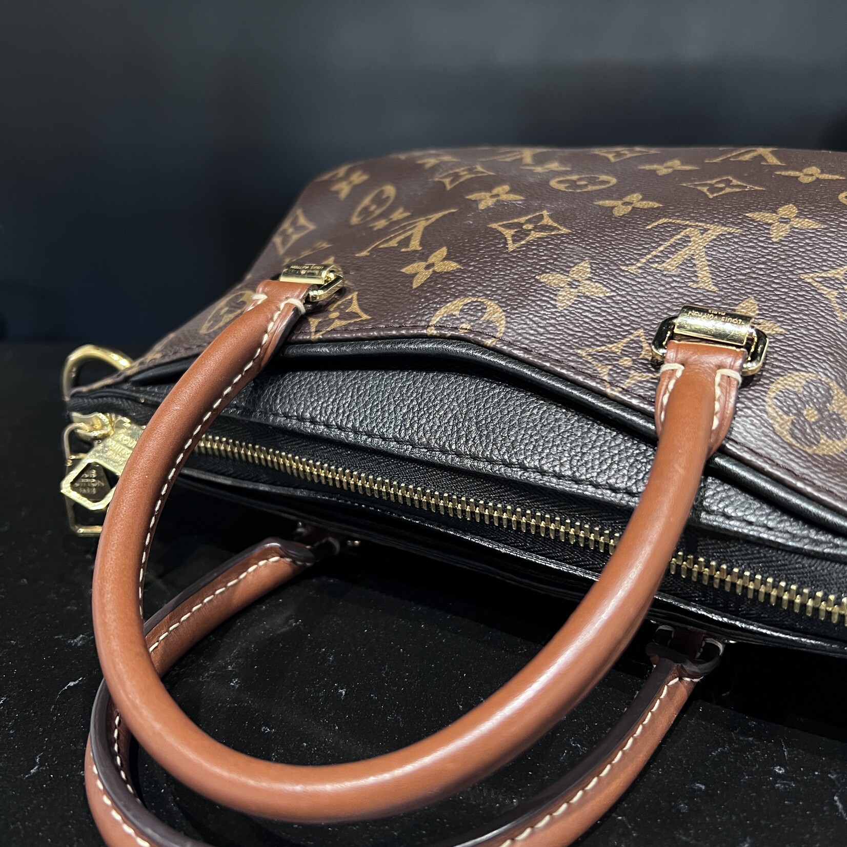 Louis Vuitton SOLD- Louis Vuitton Black Pallas BB