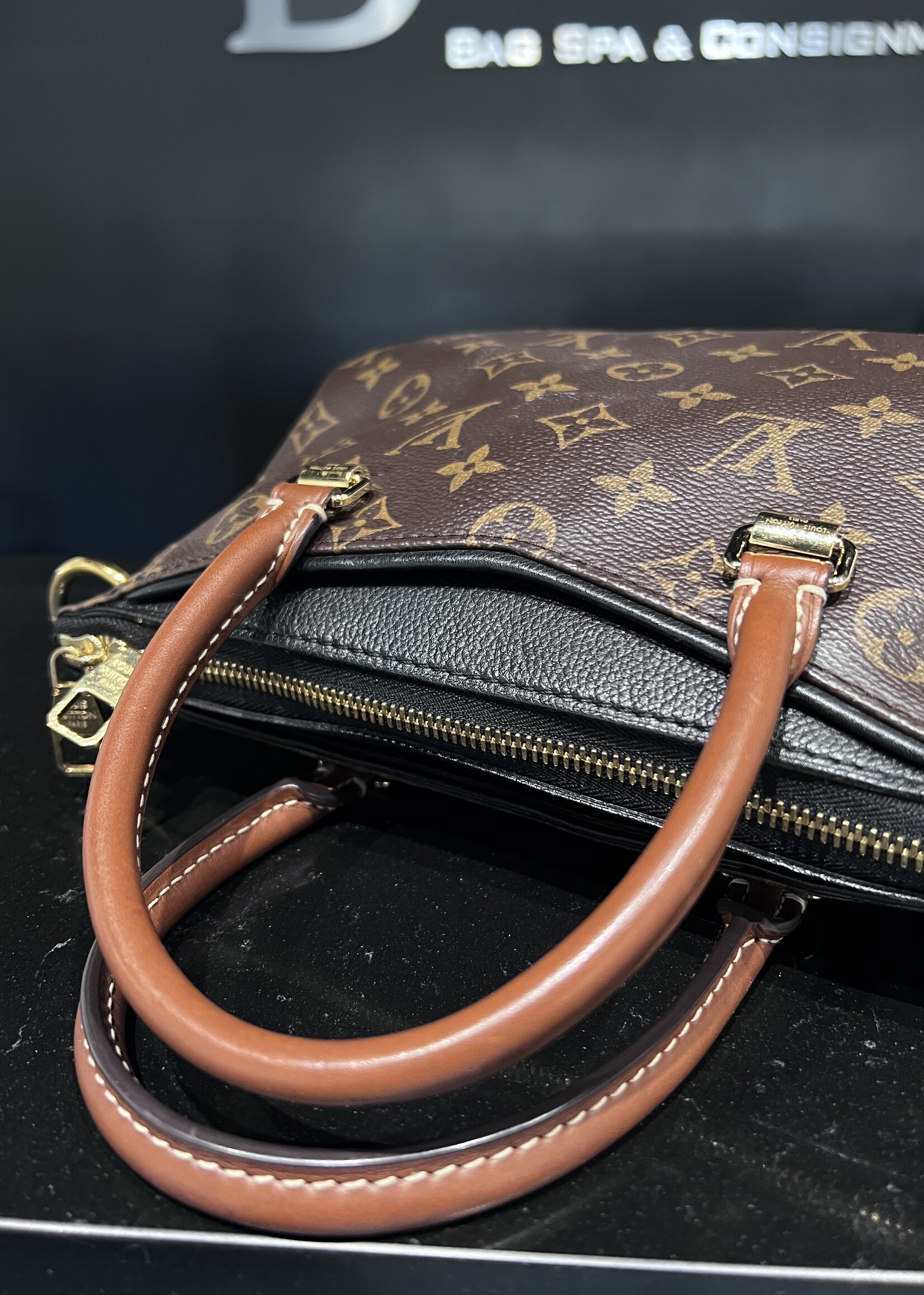 Louis Vuitton SOLD- Louis Vuitton Black Pallas BB