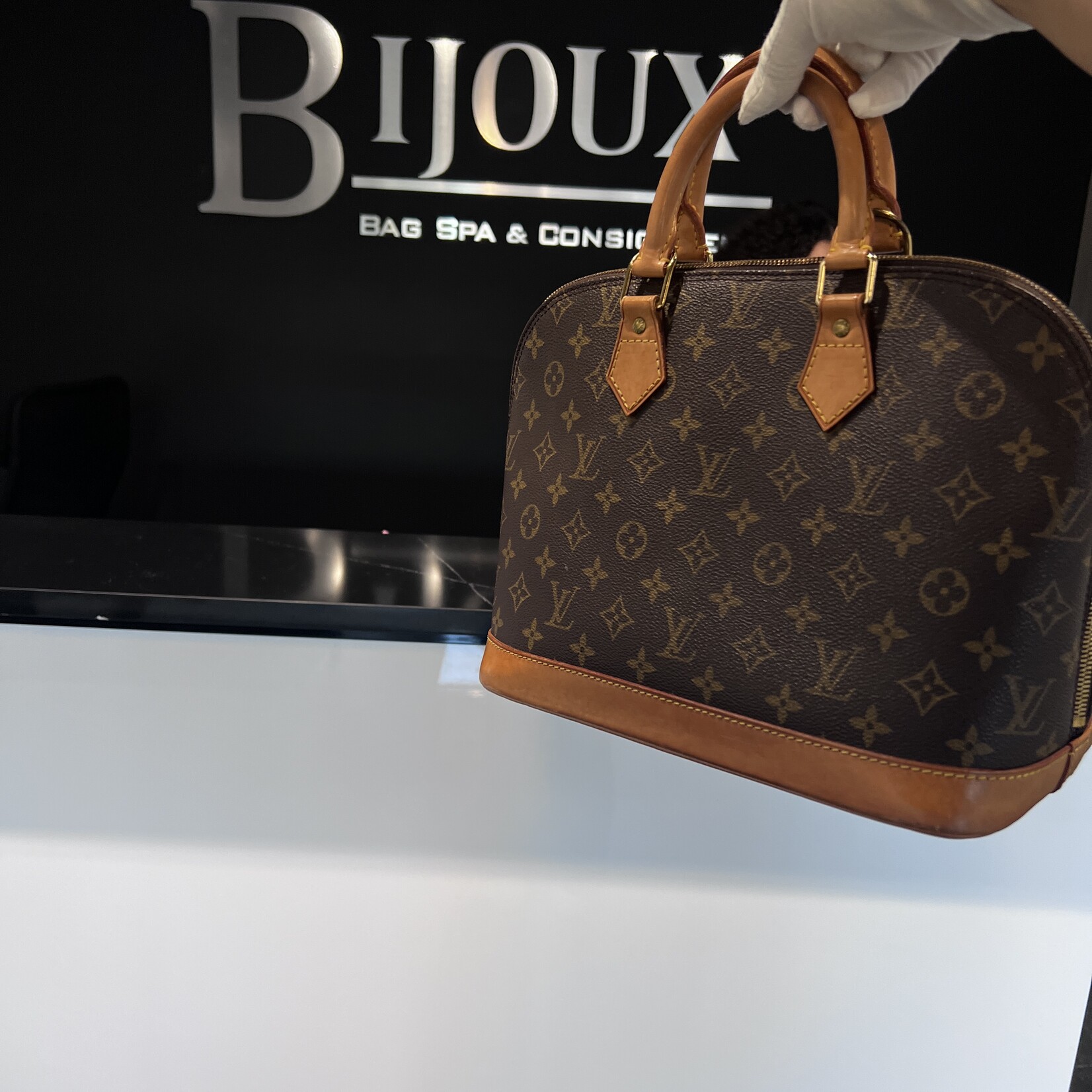 Louis Vuitton Louis Vuitton Alma PM Monogram