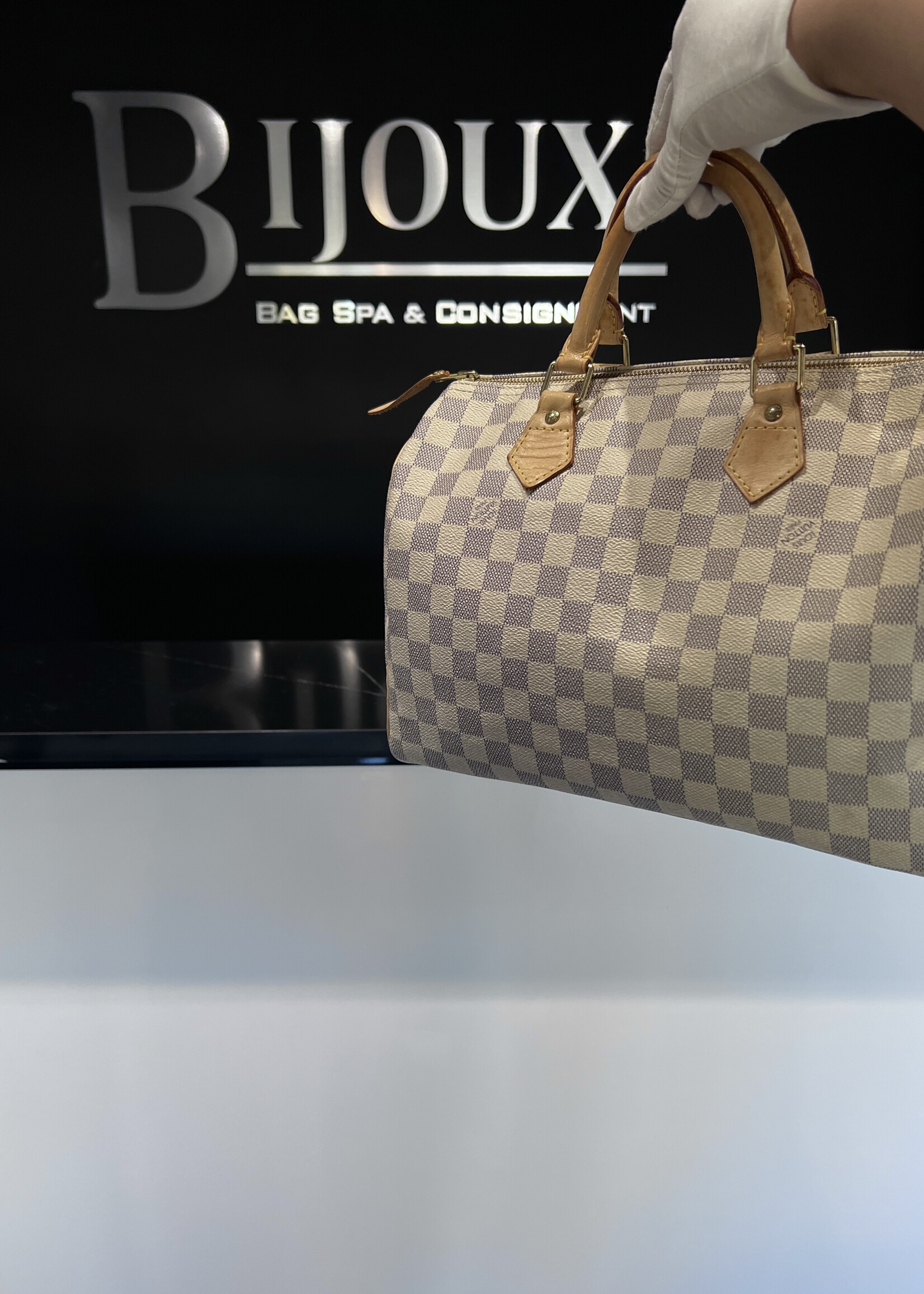 Louis Vuitton SOLD- Louis Vuitton Speedy 30 Damier Azur