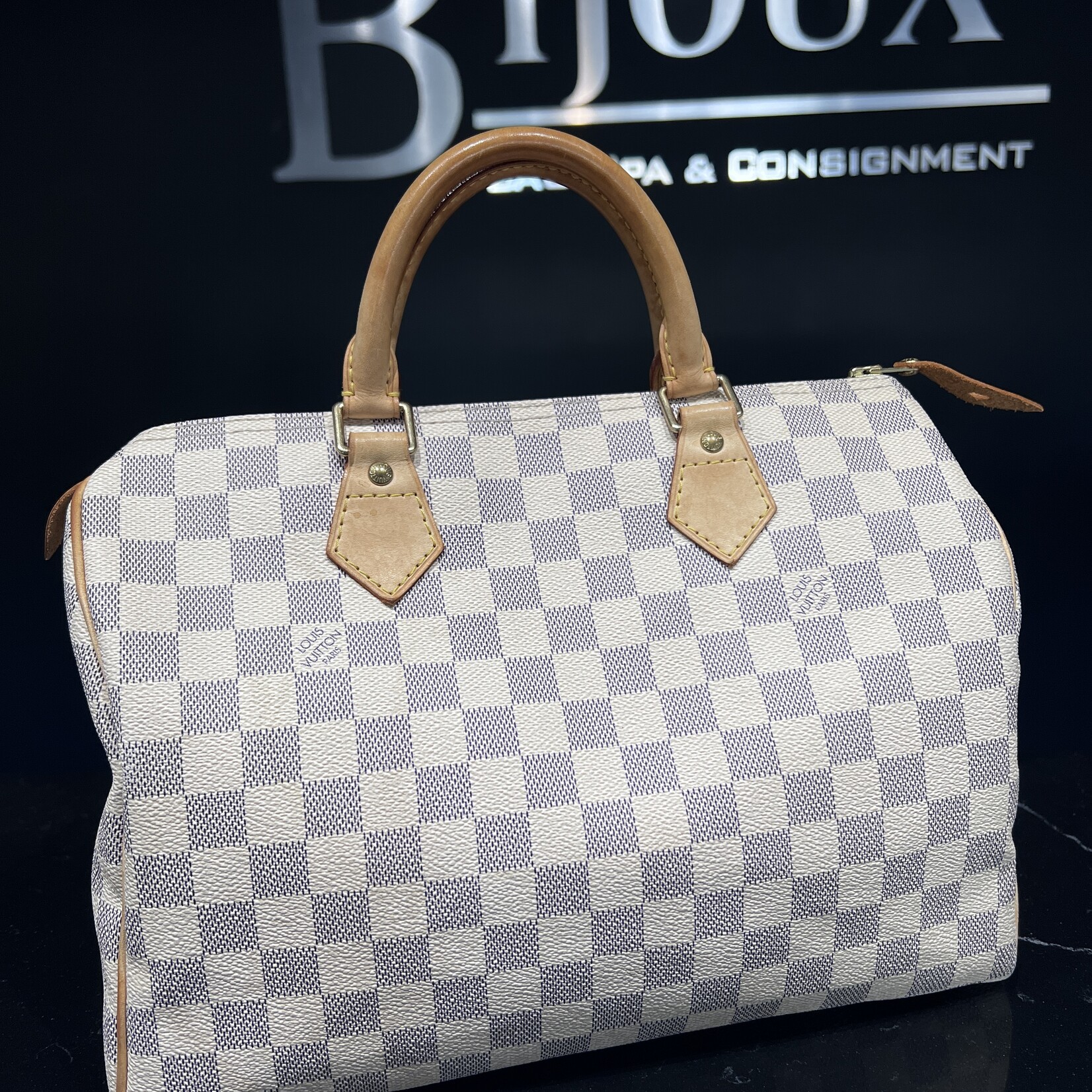 Louis Vuitton Louis Vuitton Speedy 25 Damier Azur