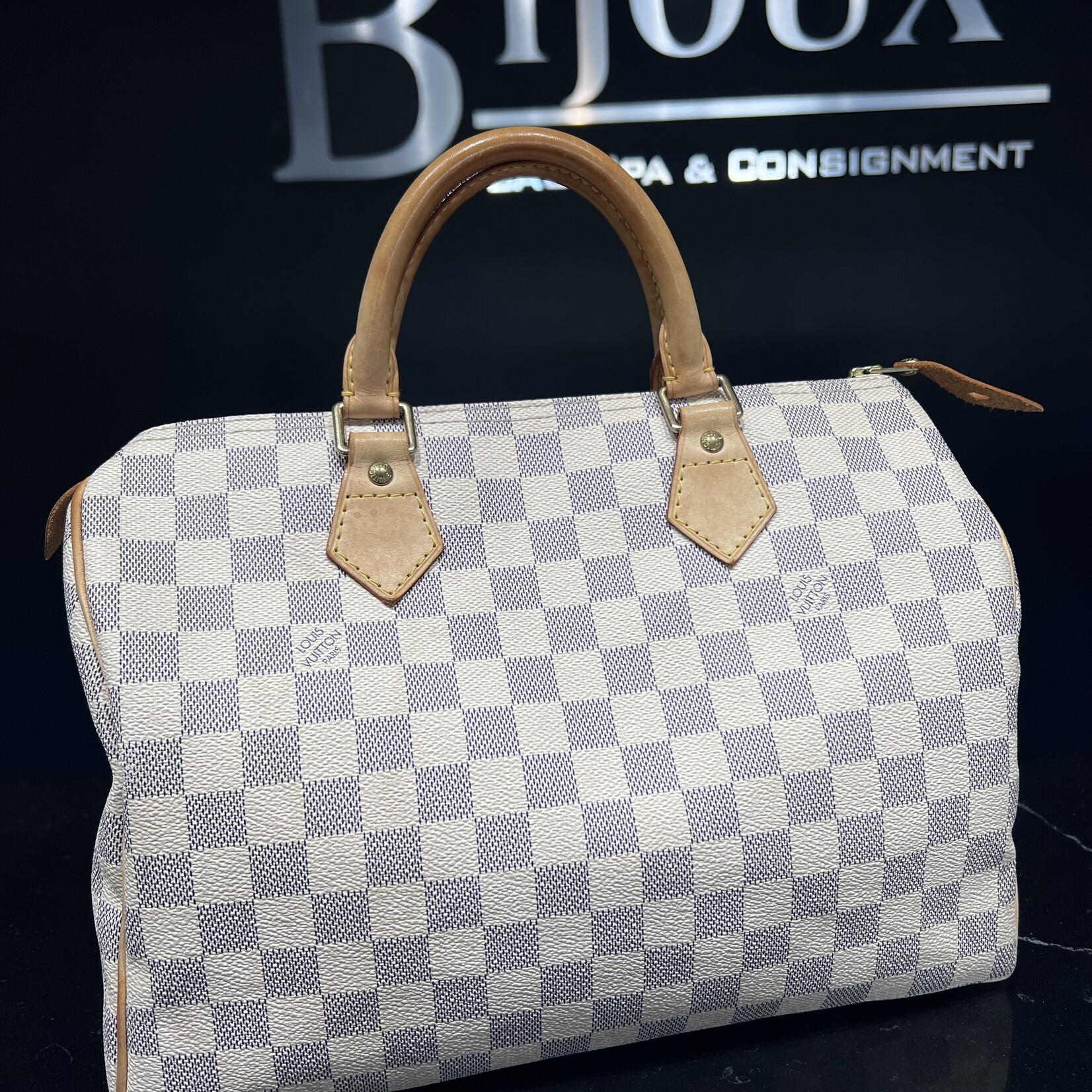 Louis Vuitton SOLD- Louis Vuitton Speedy 30 Damier Azur