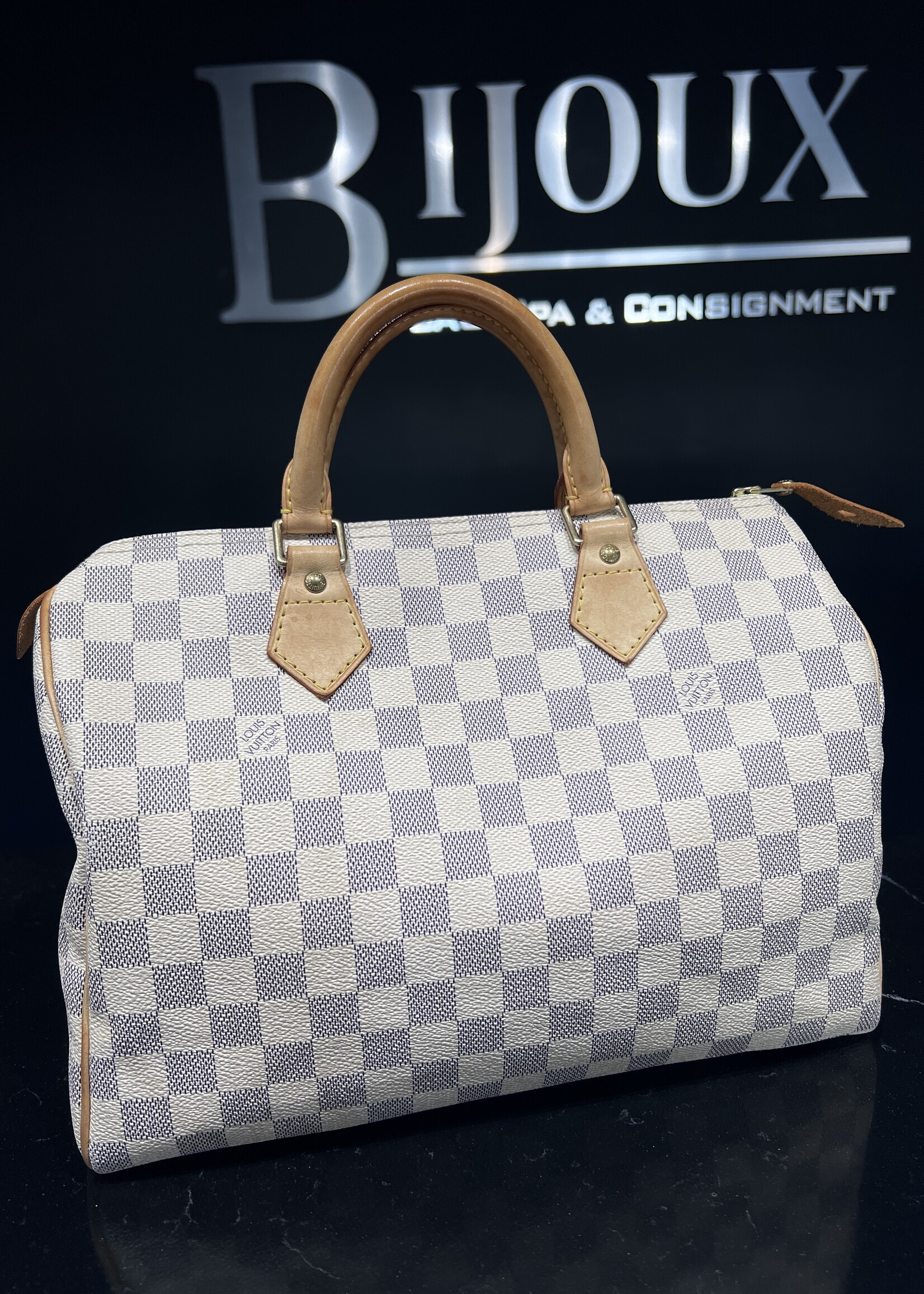 Louis Vuitton SOLD- Louis Vuitton Speedy 30 Damier Azur