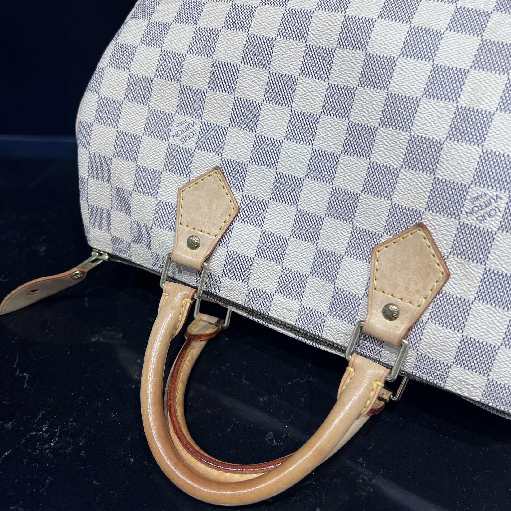 Louis Vuitton Louis Vuitton Speedy 25 Damier Azur