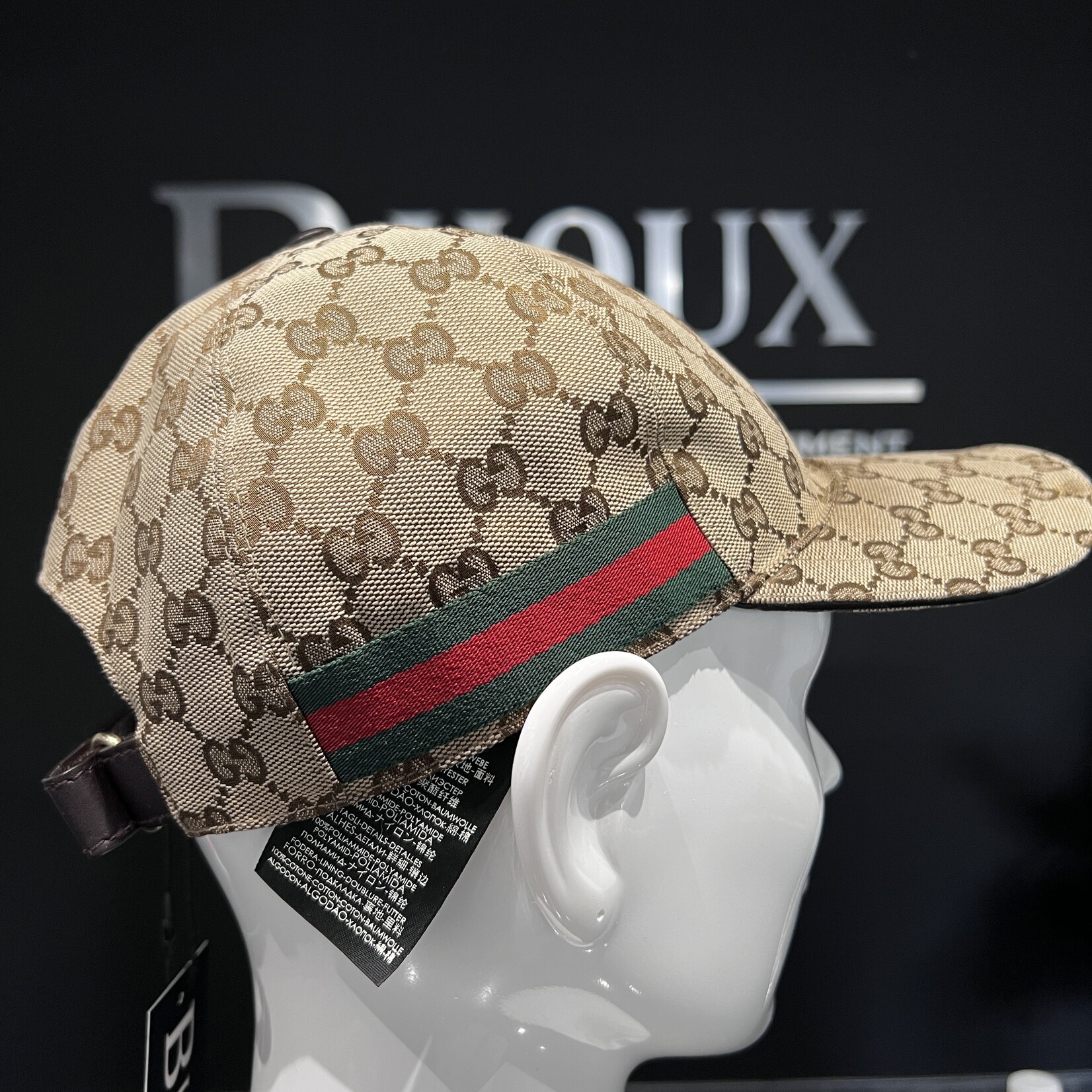 Gucci Gucci Canvas Hat