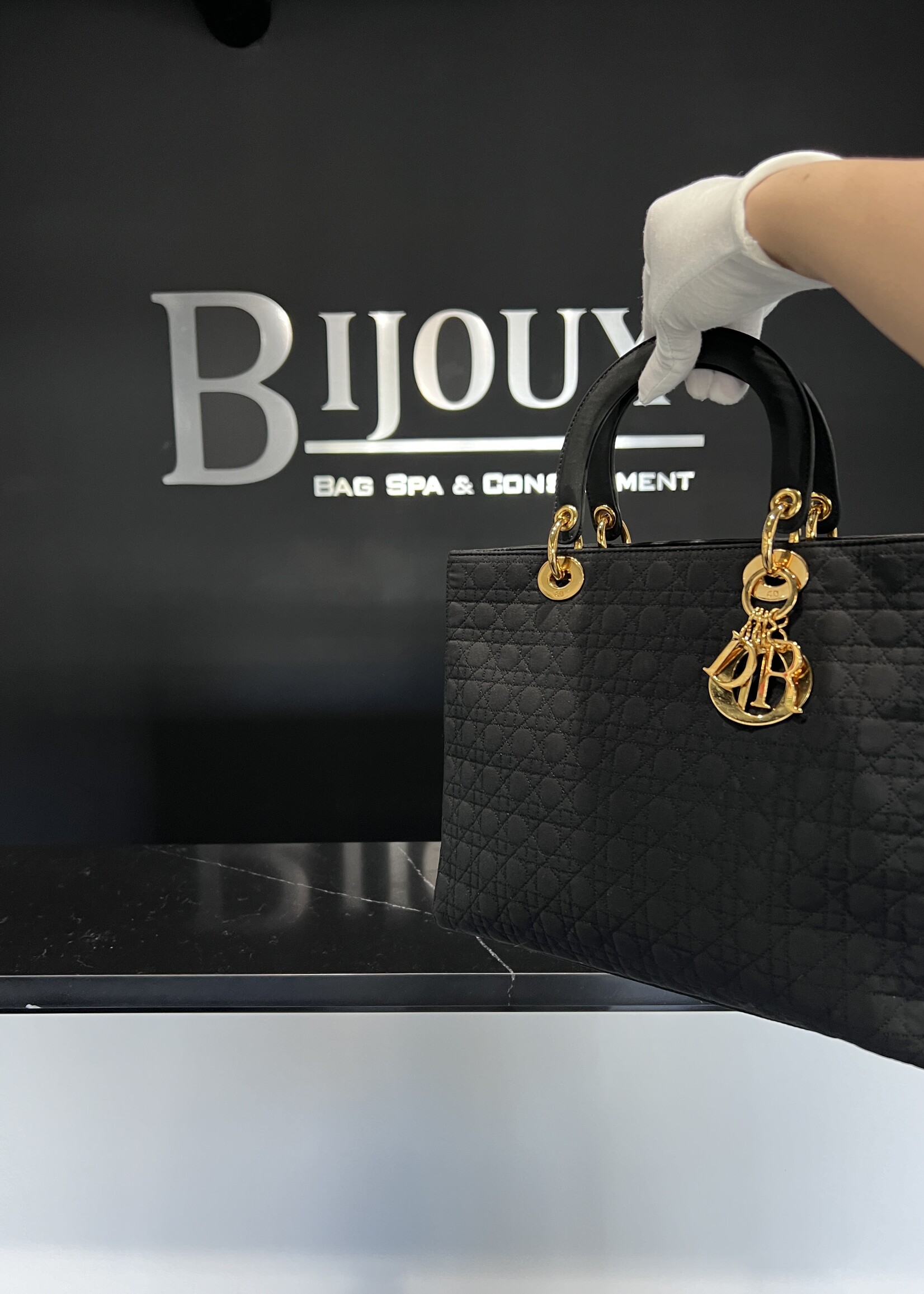 Christian Dior SOLD- Dior Lady Large Cotton