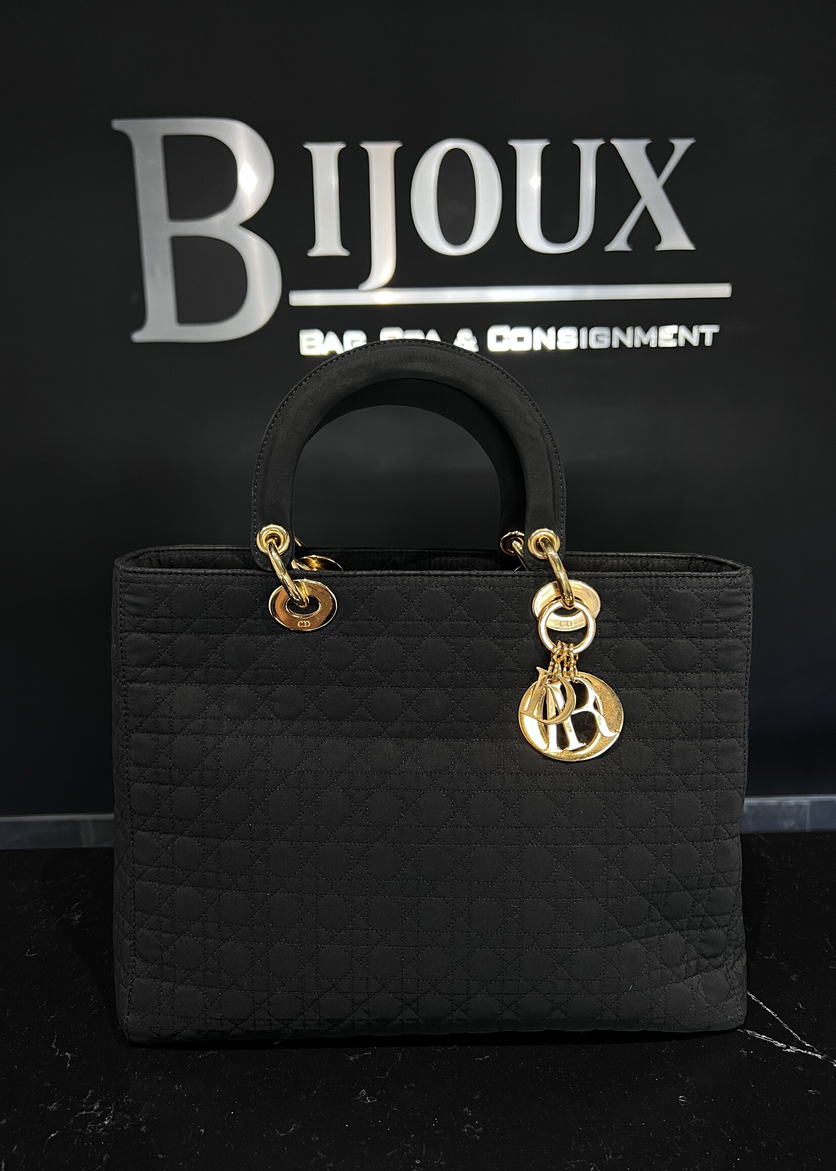 Christian Dior SOLD- Dior Lady Large Cotton