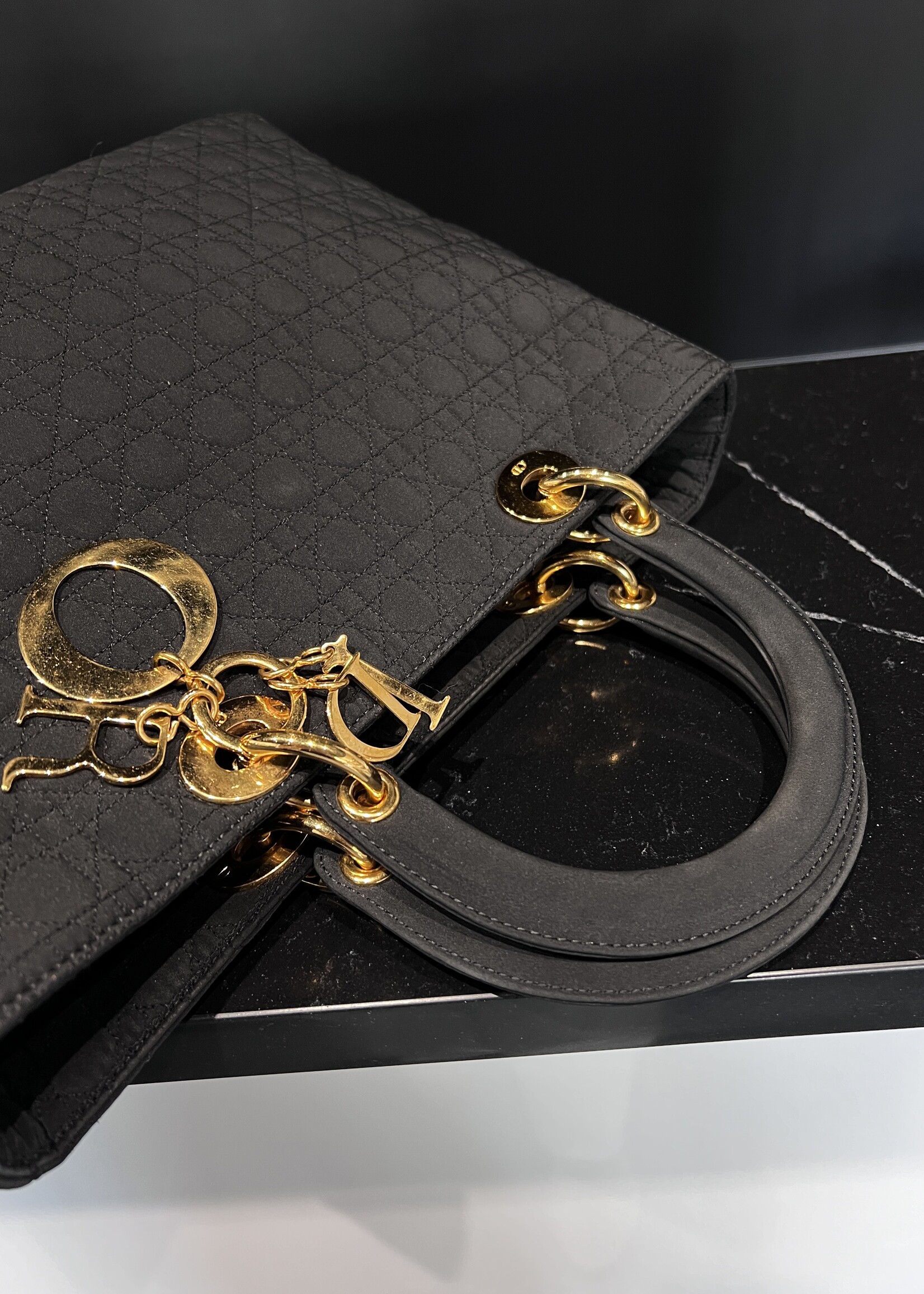 Christian Dior SOLD- Dior Lady Large Cotton