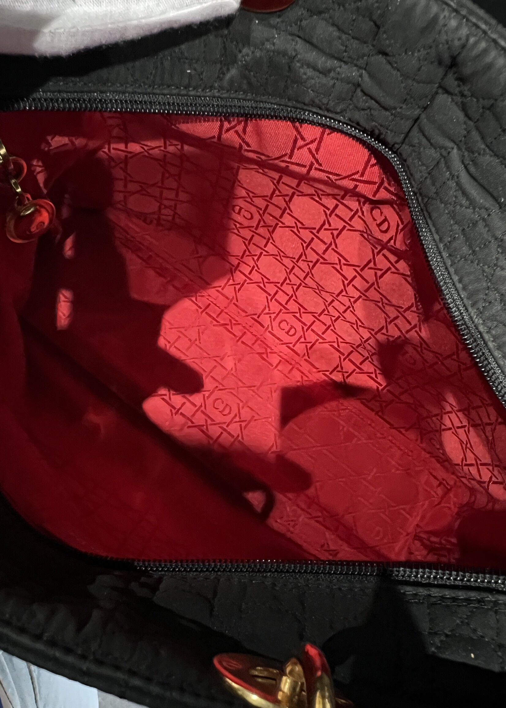 Christian Dior SOLD- Dior Lady Large Cotton