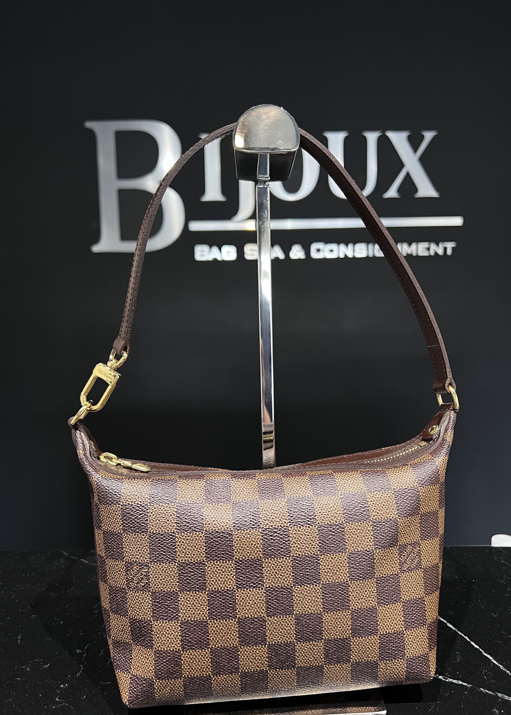 Louis Vuitton SOLD- Louis Vuitton Liovo PM Damier Ebene