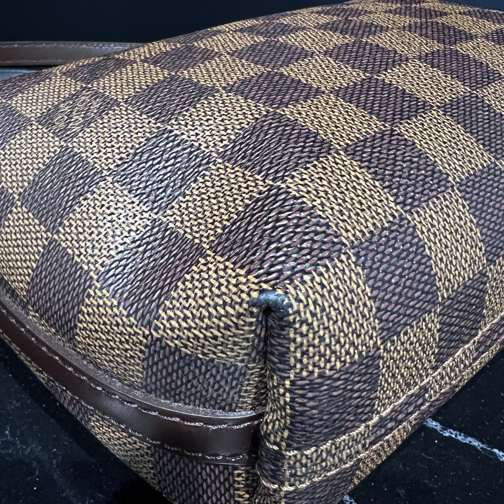 Louis Vuitton SOLD- Louis Vuitton Liovo PM Damier Ebene