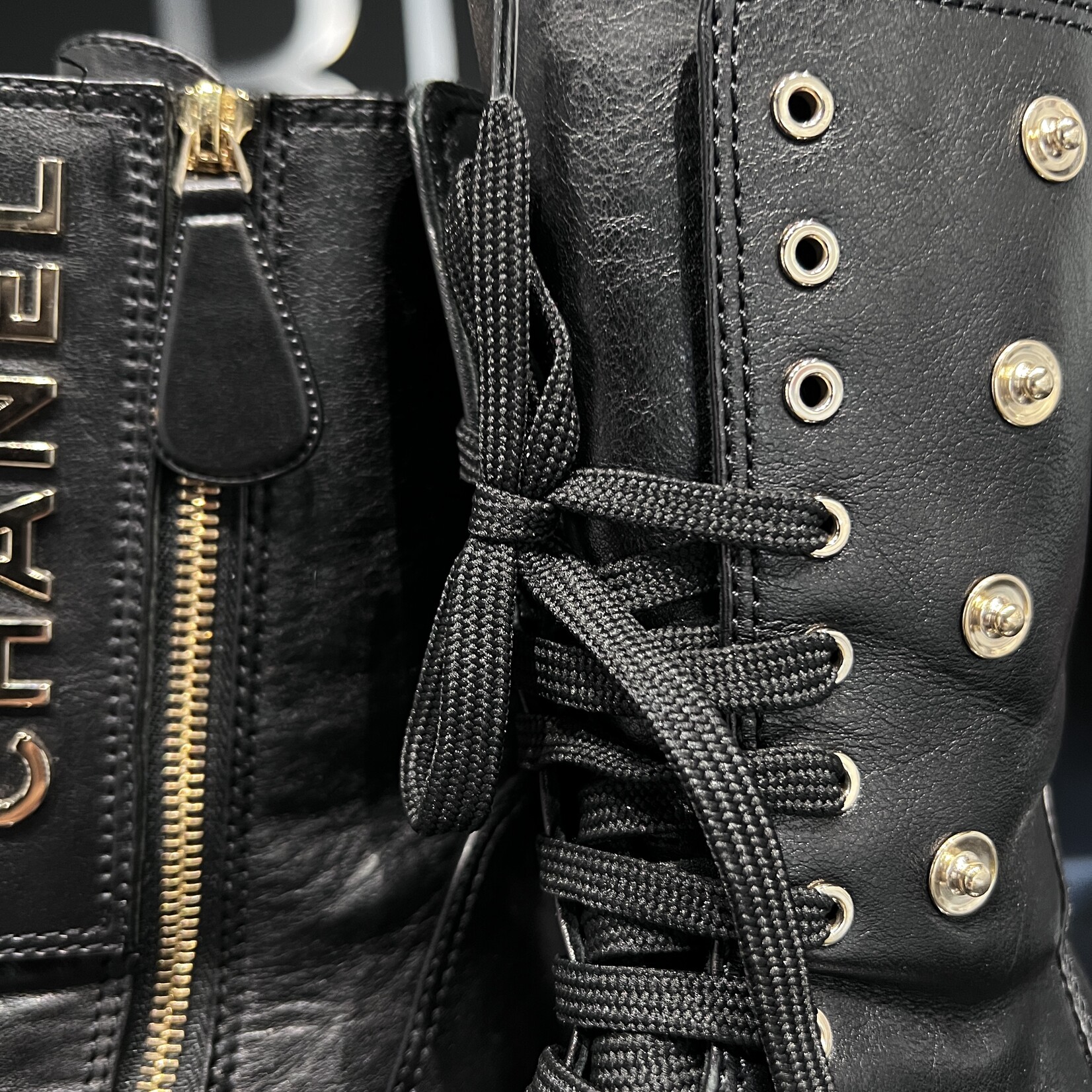 Chanel SOLD- Chanel Logo Boots 38.5