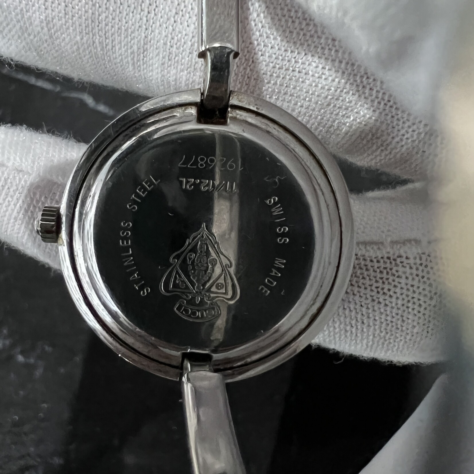 Gucci SOLD- Gucci Bezel Watch Stainless Steel