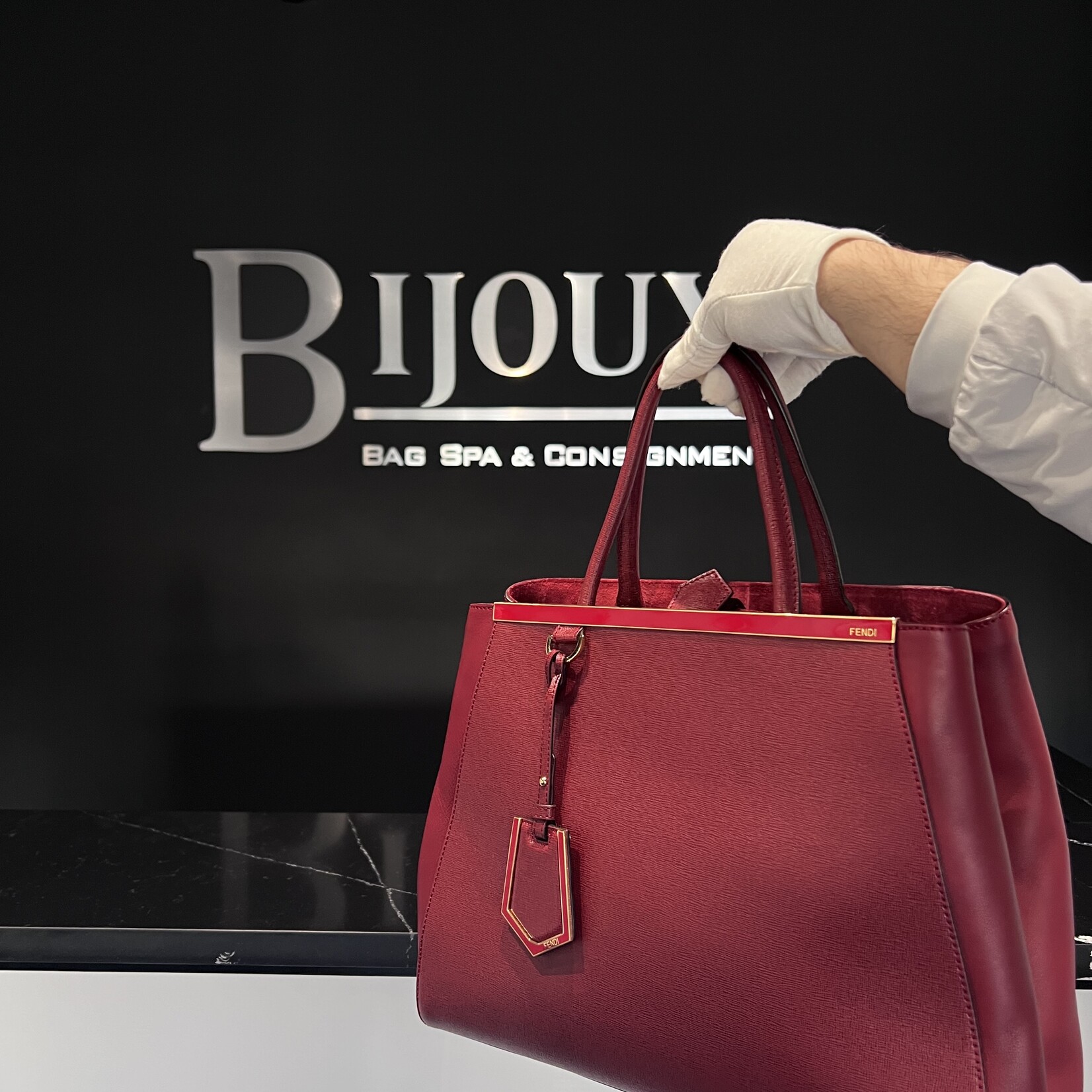 Fendi SOLD- Fendi Jours Red Handbag