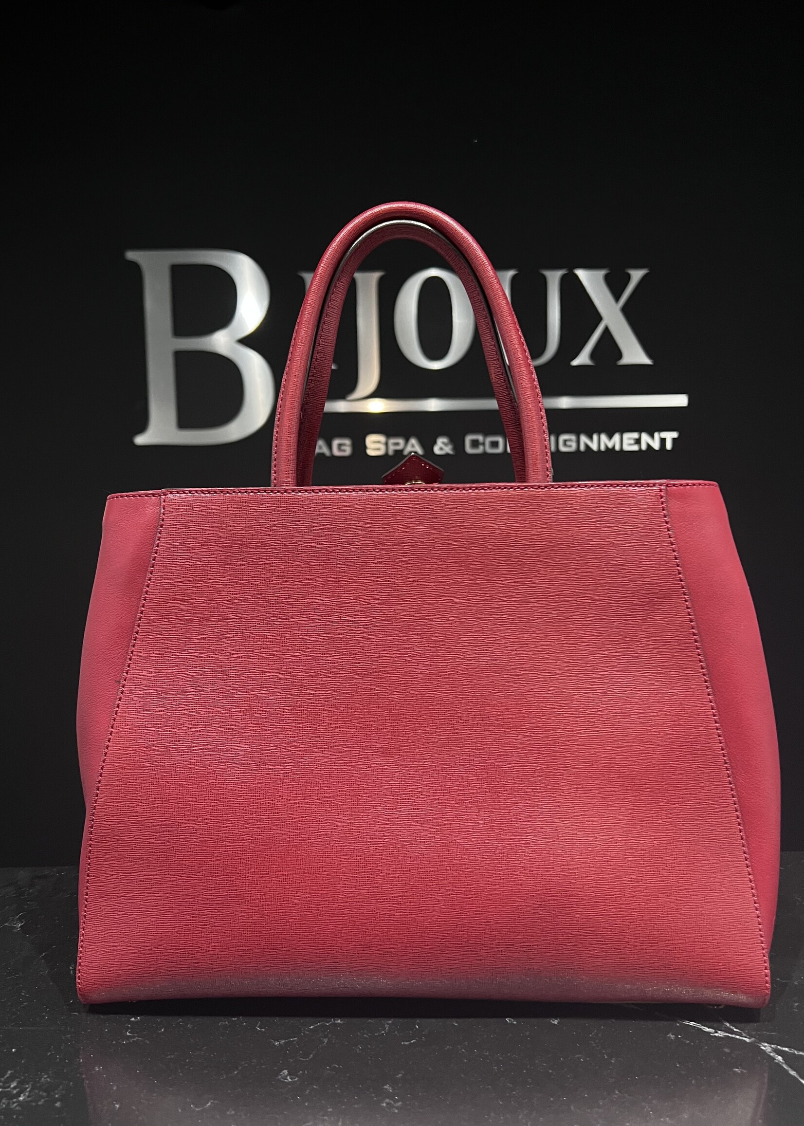 Fendi SOLD- Fendi Jours Red Handbag