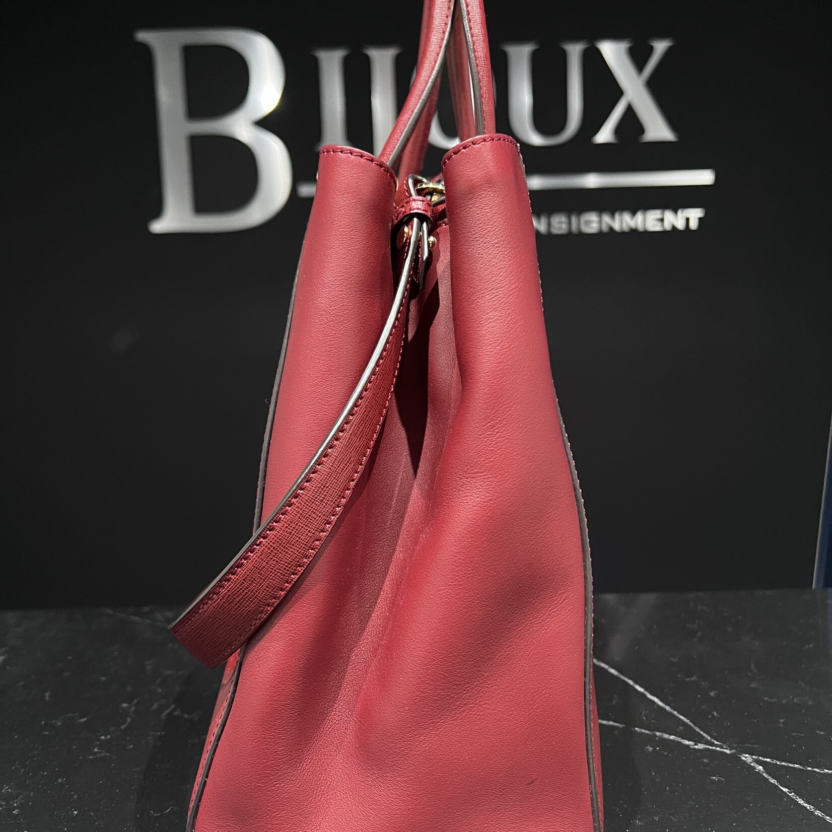 Fendi SOLD- Fendi Jours Red Handbag
