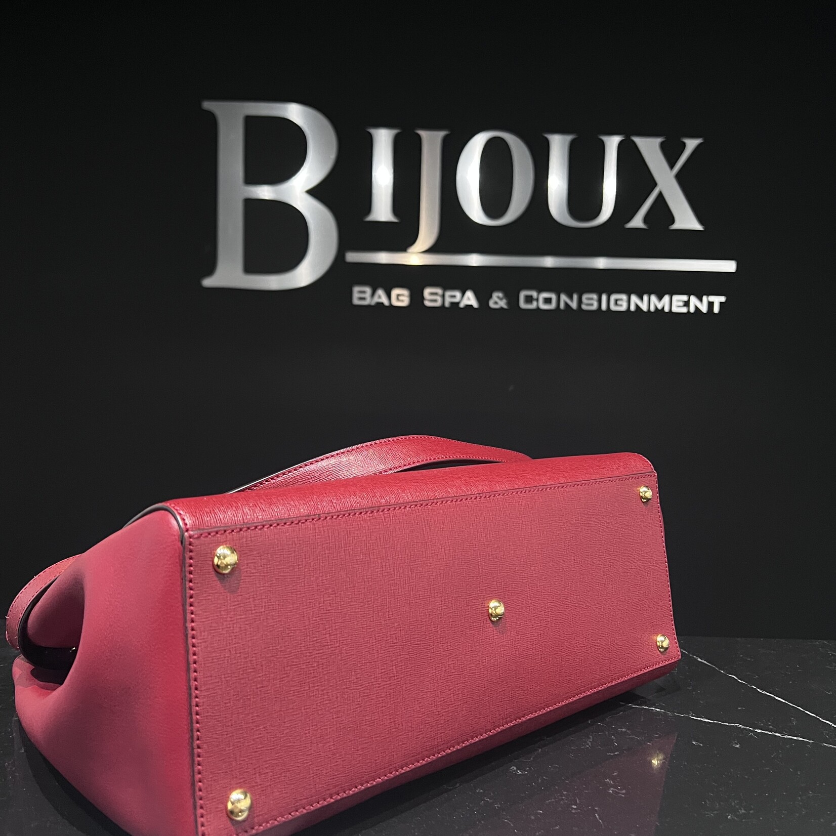 Fendi SOLD- Fendi Jours Red Handbag