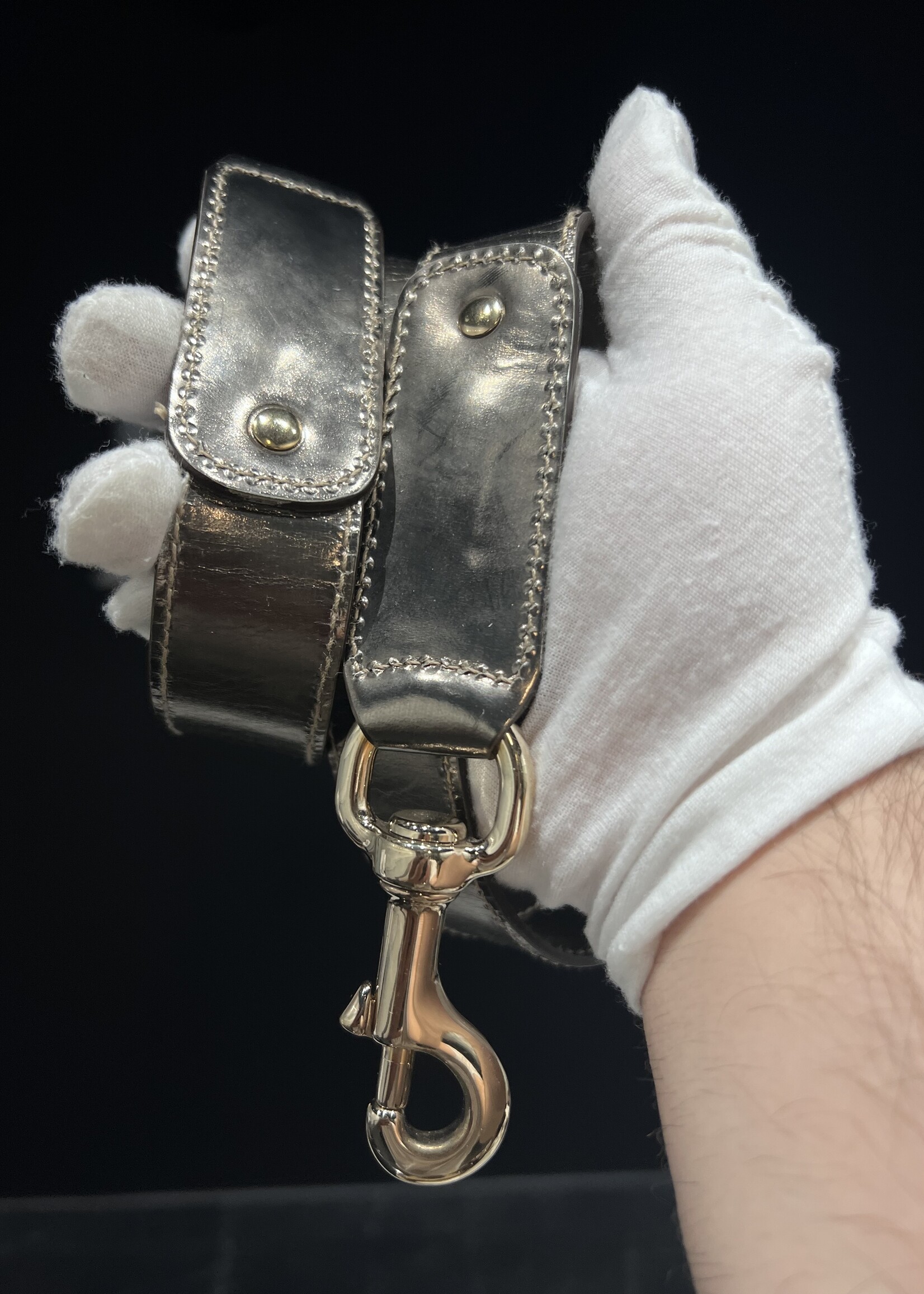 Gucci SOLD- Gucci Monogram Bamboo Handle