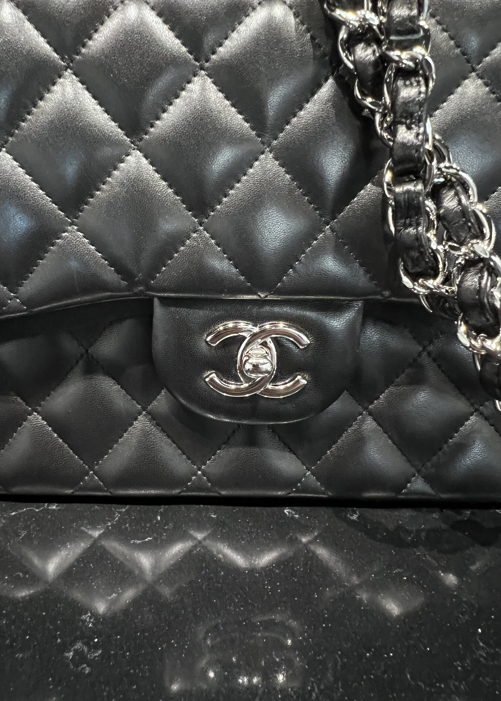 Chanel SOLD - Chanel Classic Jumbo Double Flap Black