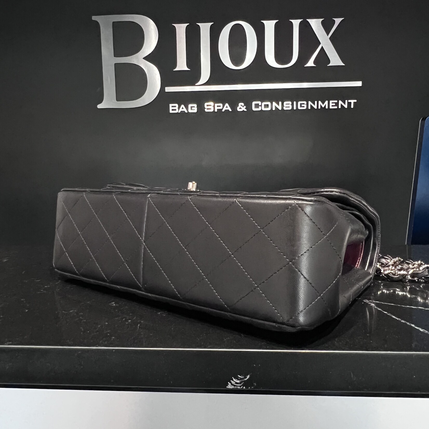 Chanel SOLD - Chanel Classic Jumbo Double Flap Black