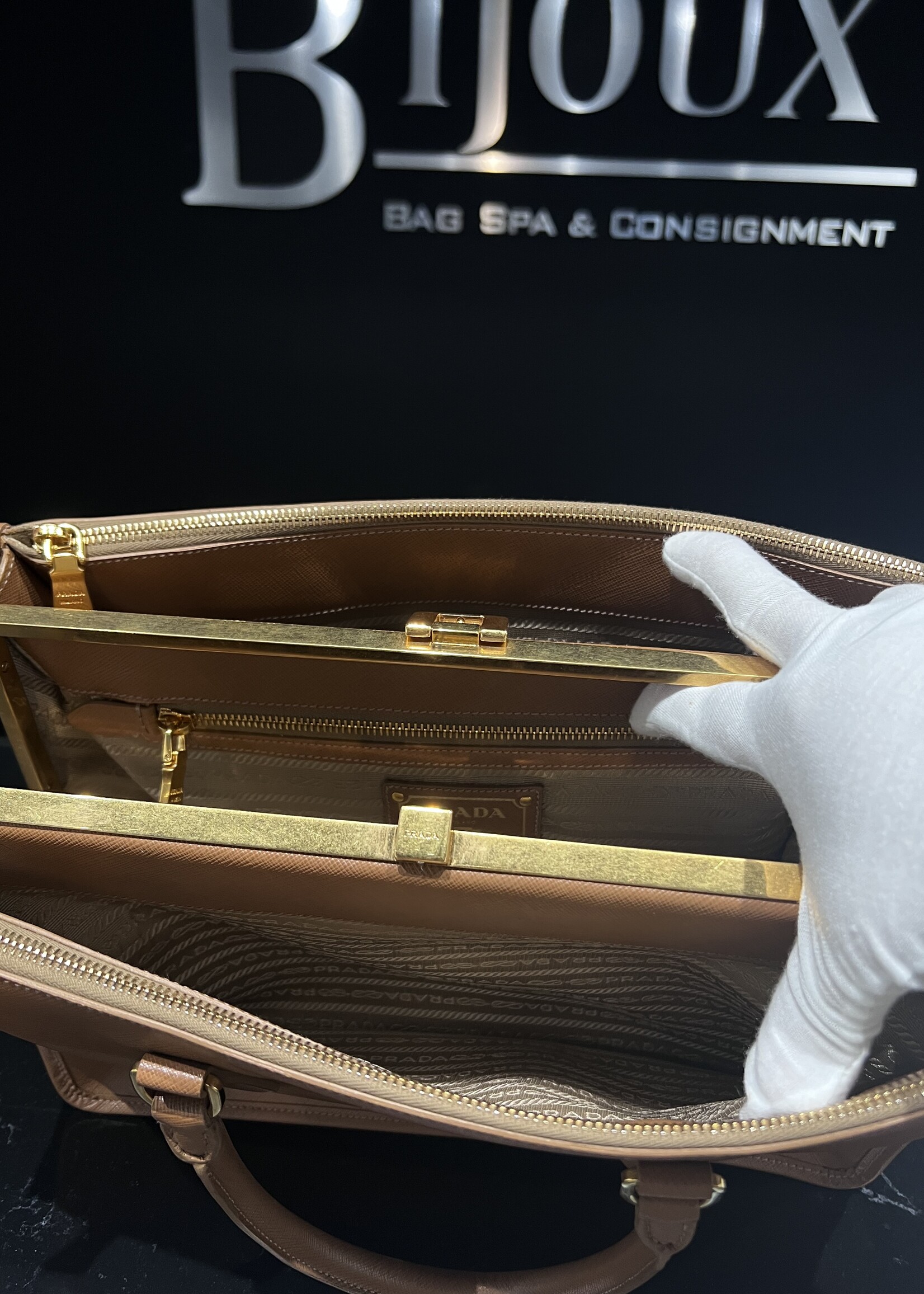 Prada SOLD- Prada Saffiano Lux