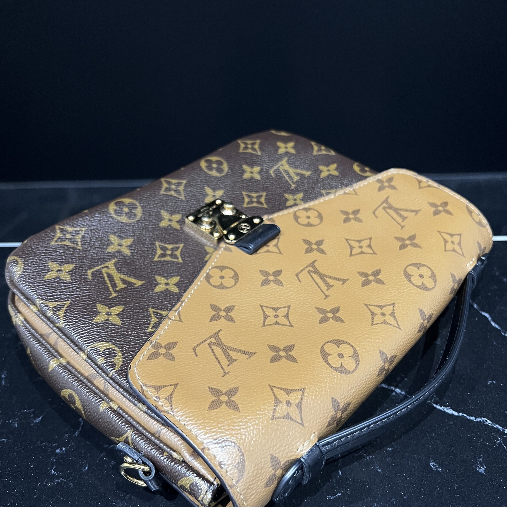 Louis Vuitton SOLD- Louis Vuitton Monogram Reverse Pochette Metis