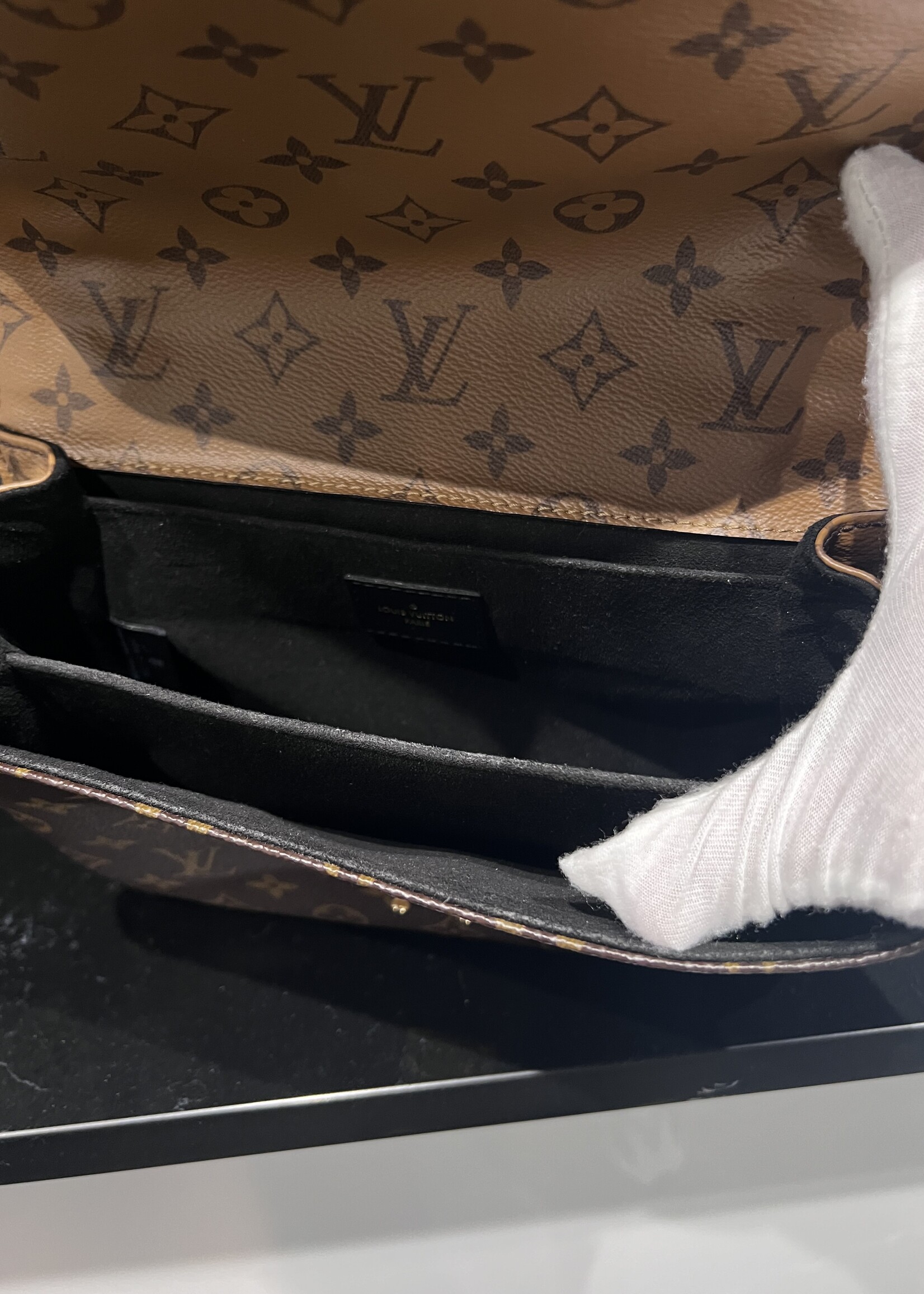 Louis Vuitton SOLD- Louis Vuitton Monogram Reverse Pochette Metis