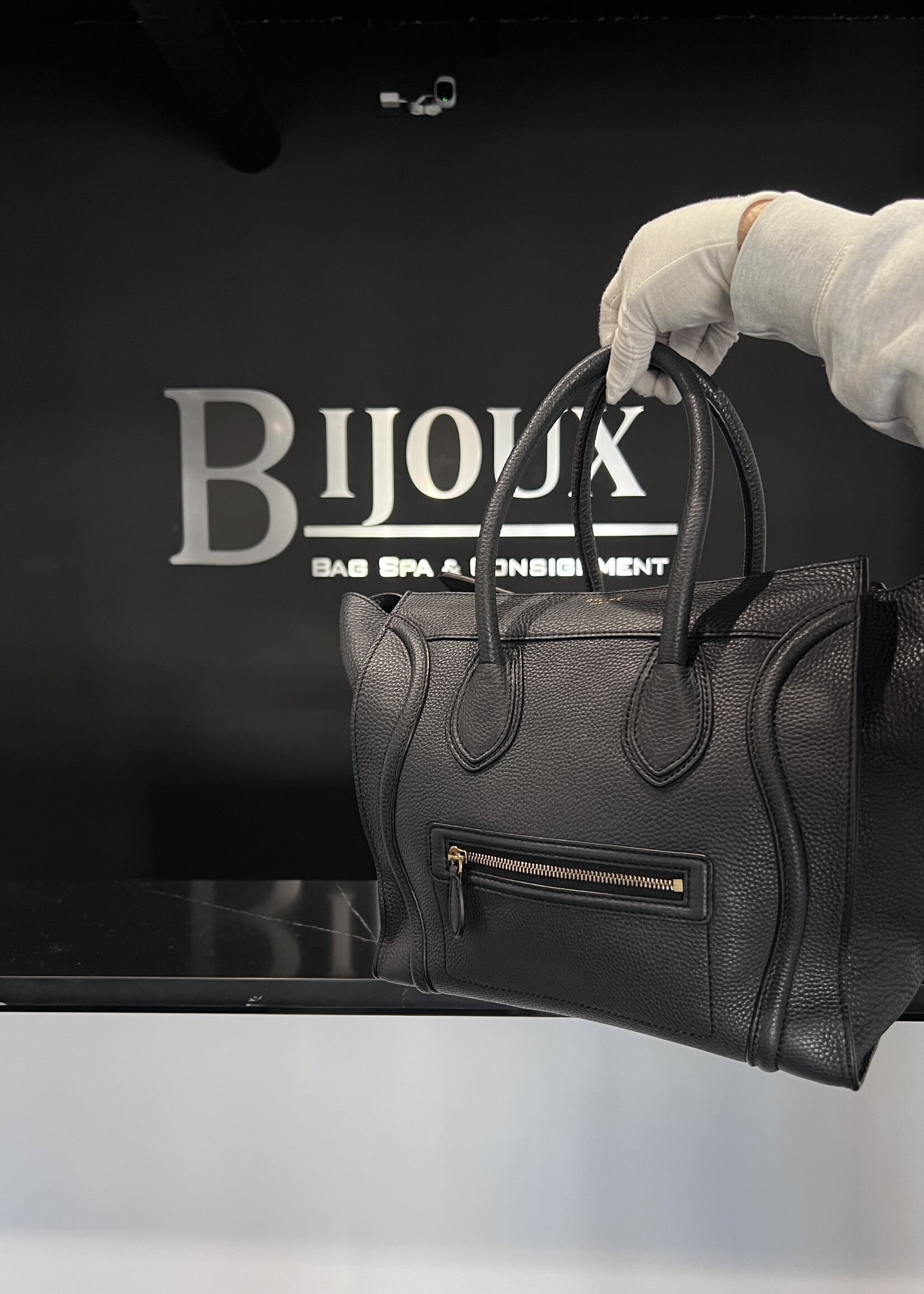 Celine Celine Grey Luggage Tote