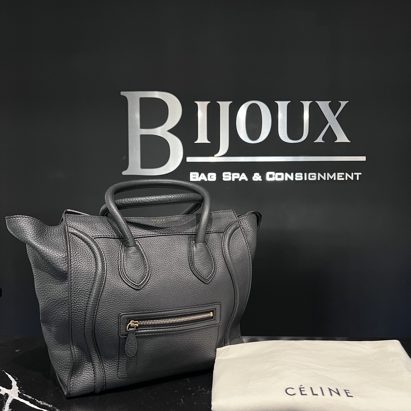 Celine Celine Grey Luggage Tote