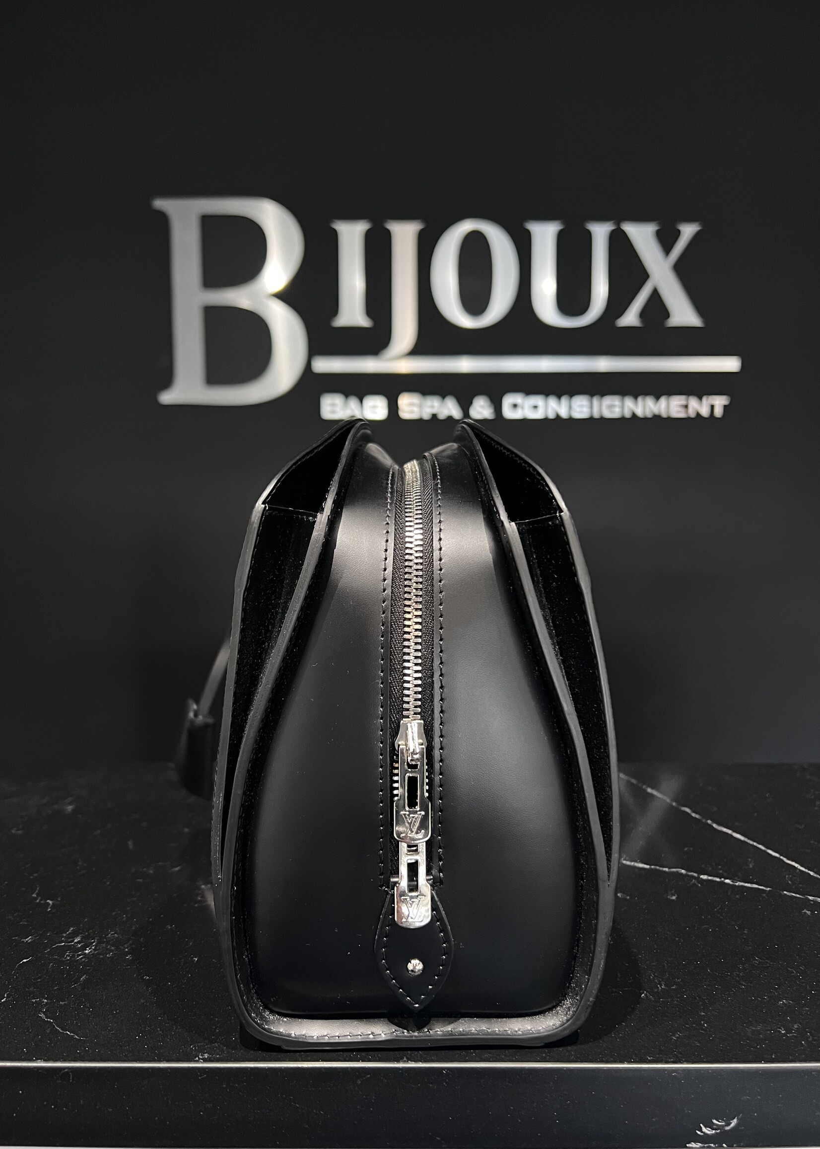 Louis Vuitton SOLD- Louis Vuitton Pont Neuf Black Epi PM