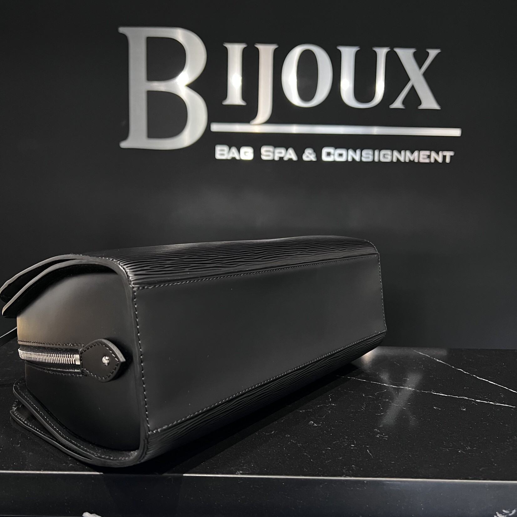 Louis Vuitton SOLD- Louis Vuitton Pont Neuf Black Epi PM